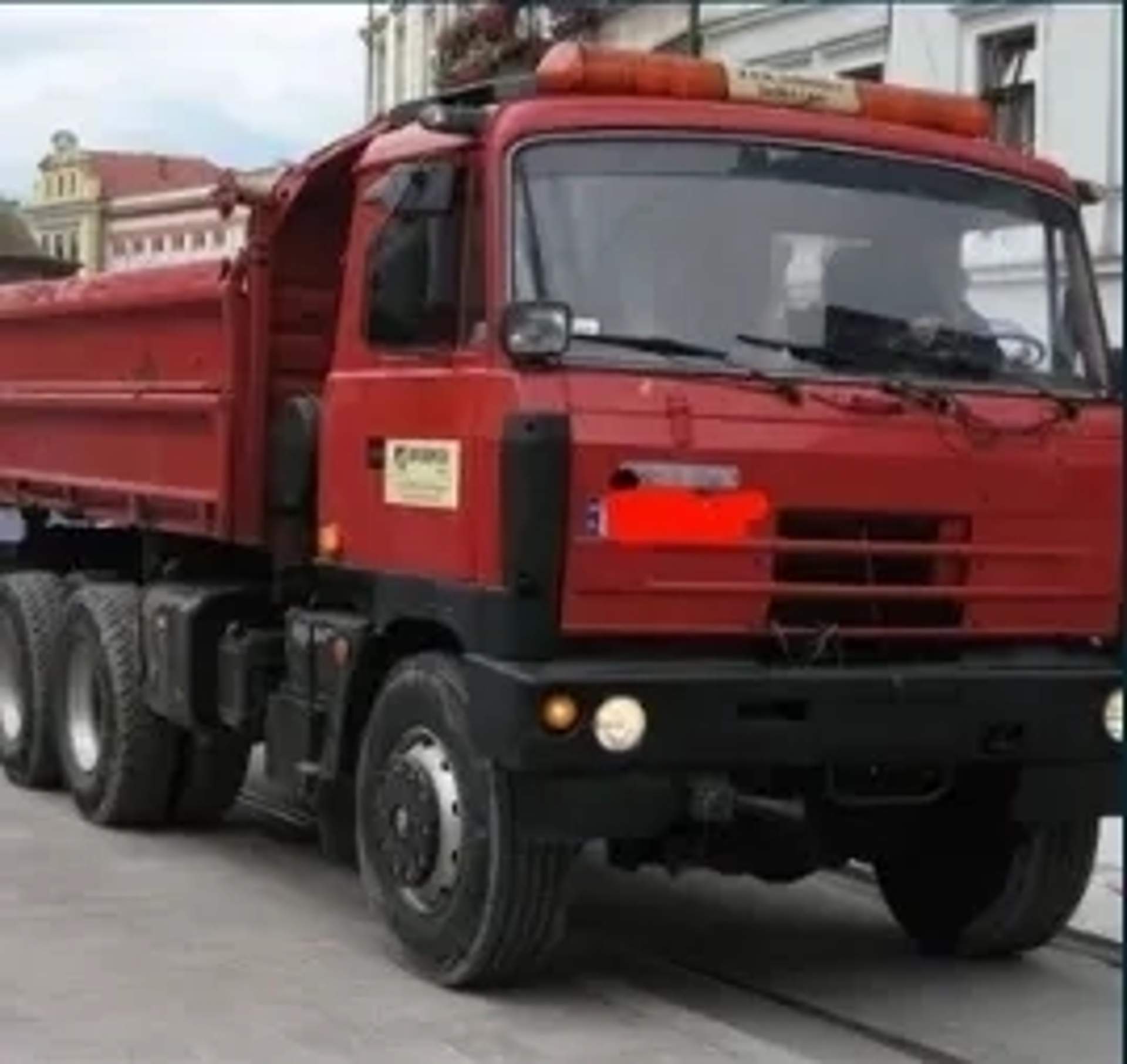 Самоскид Tatra 815 (20 т) з оператором