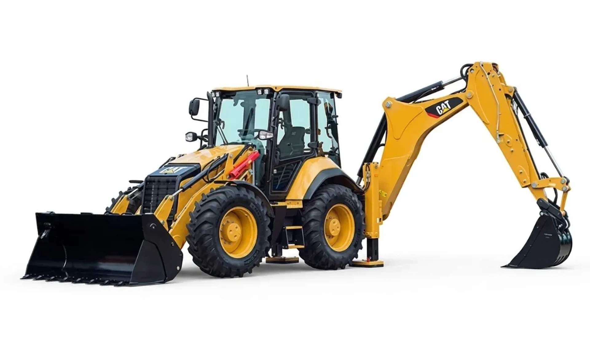 Екскаватор - навантажувач Caterpillar 444
