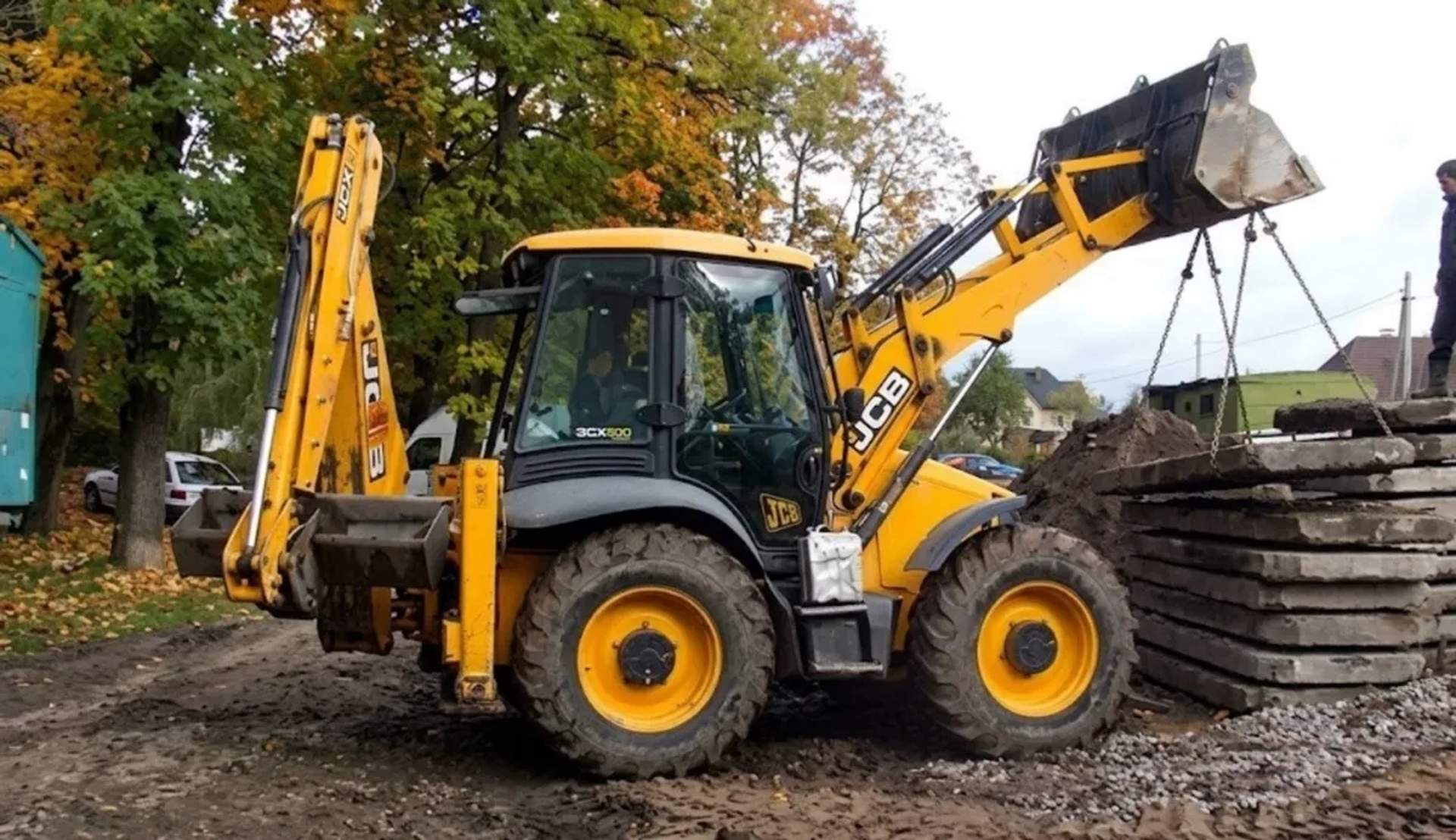 Екскаватор-навантажувач JCB 4CX