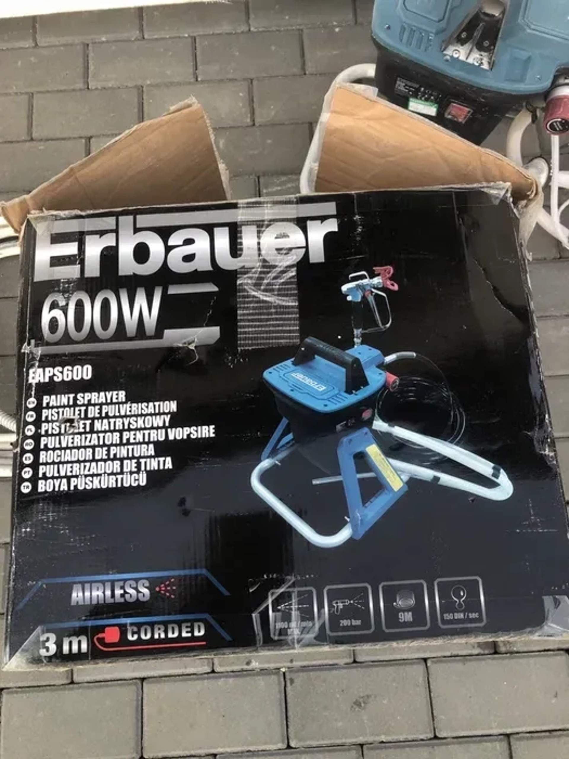 Професійний Фарбопульт Erbauer (Безповітряний): Ідеальне Фарбування!