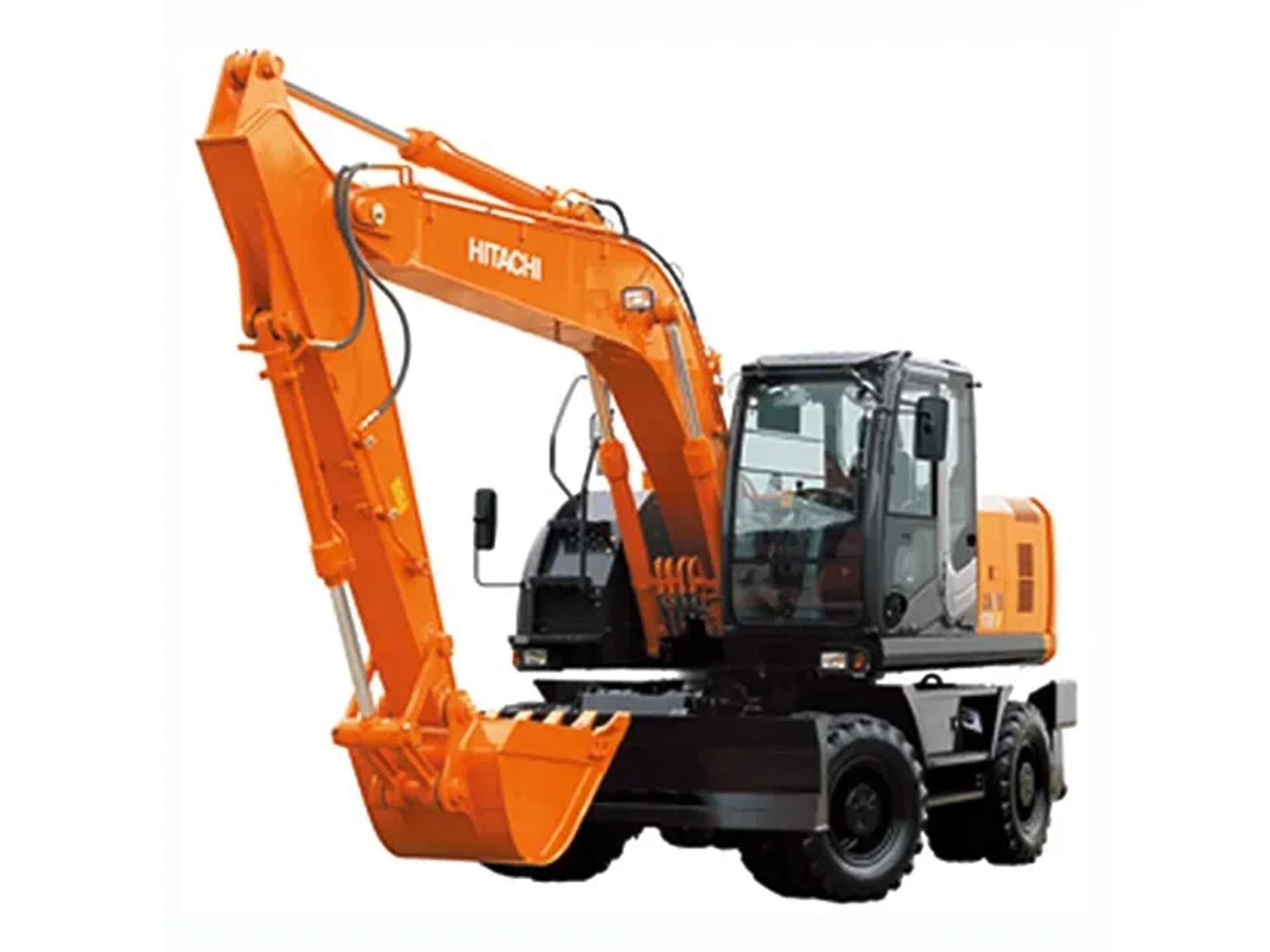 Екскаватор HITACHI ZX 160W для благоустрою територій