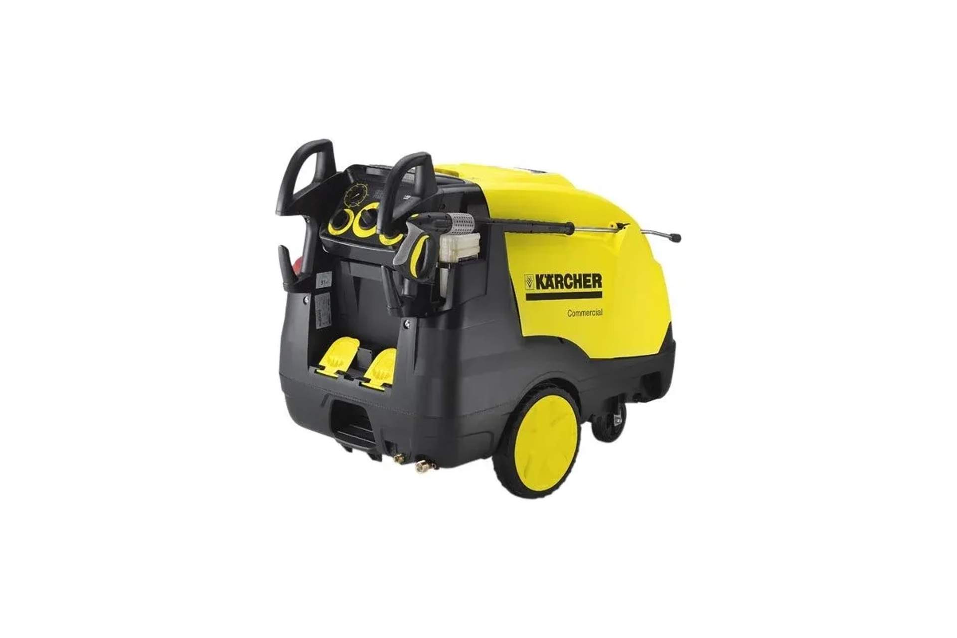 Апарат високого тиску з підігрівом води Karcher