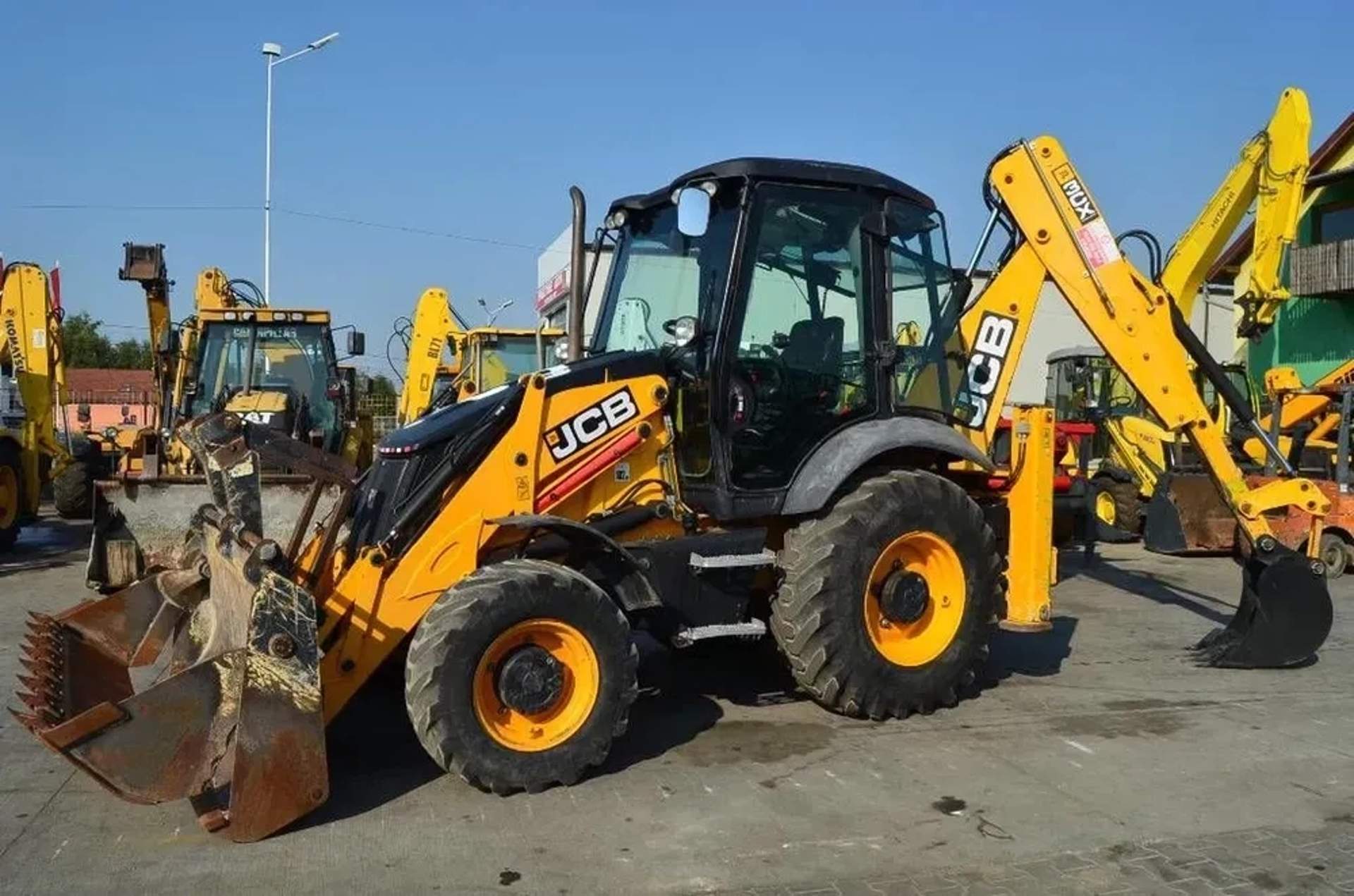 Екскаватор навантажувач JCB 3cx
