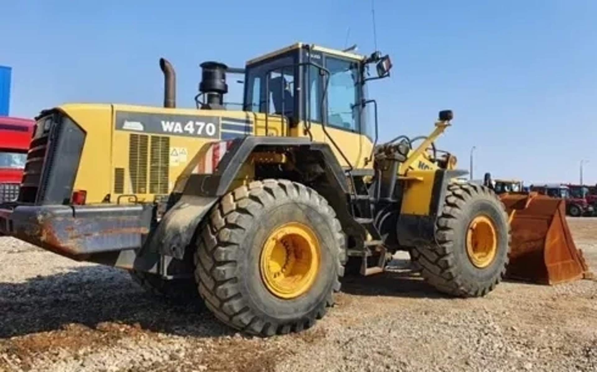 Фронтальний навантажувач Komatsu WA470