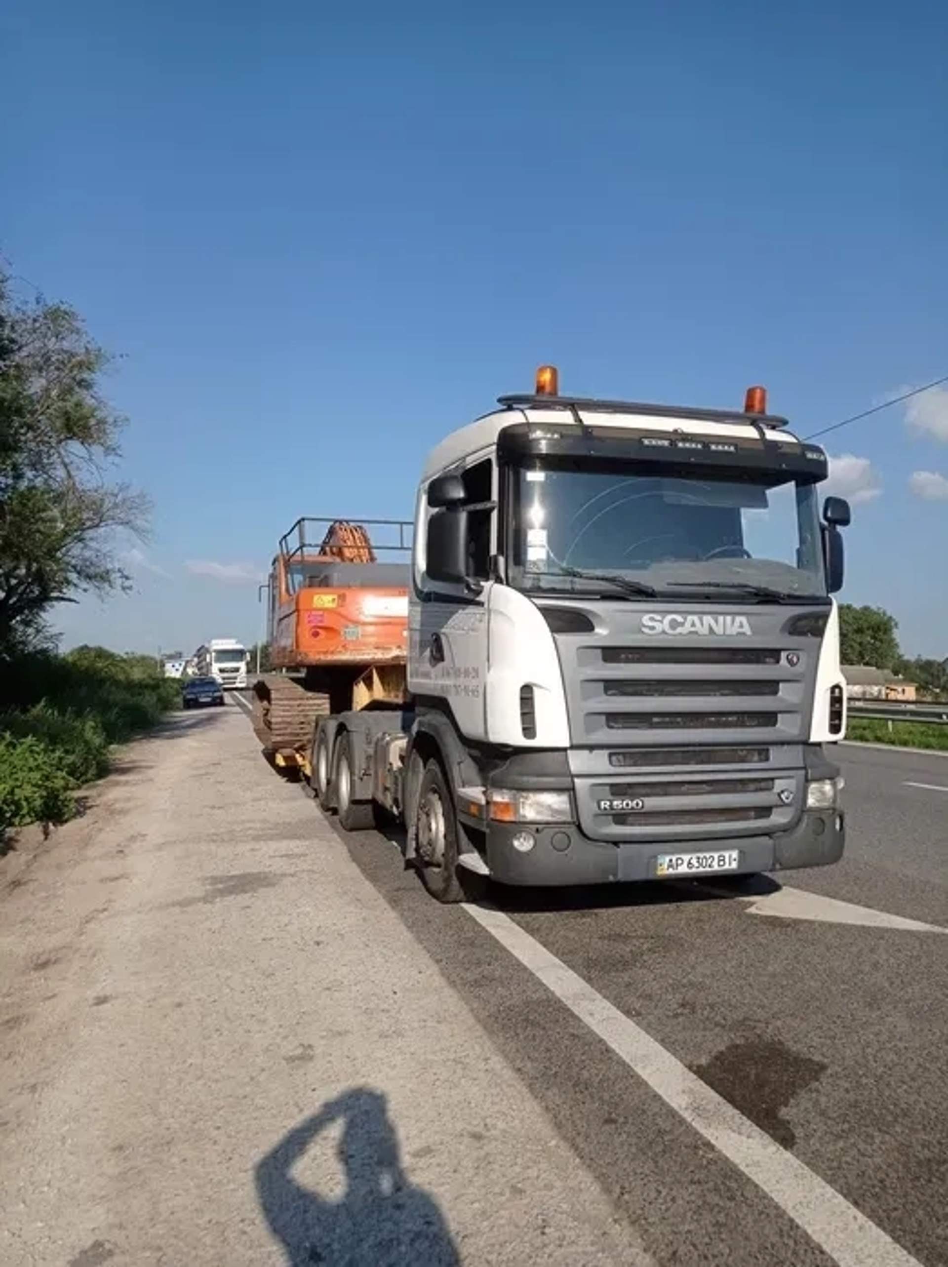 Трал SCANIA - Перевезення негабариту