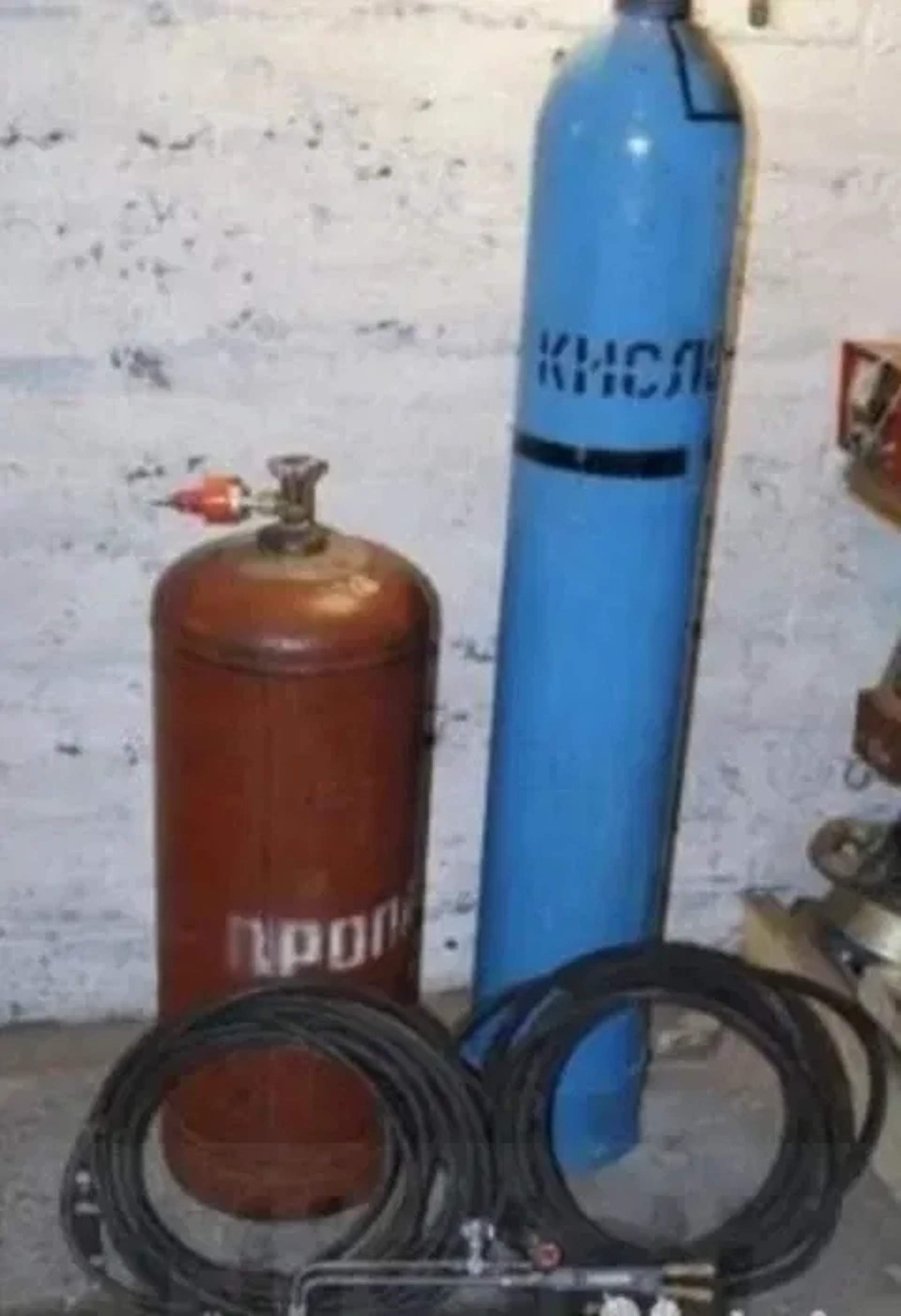 Газовый резак. Автоген. Газовый пост. Газорезка