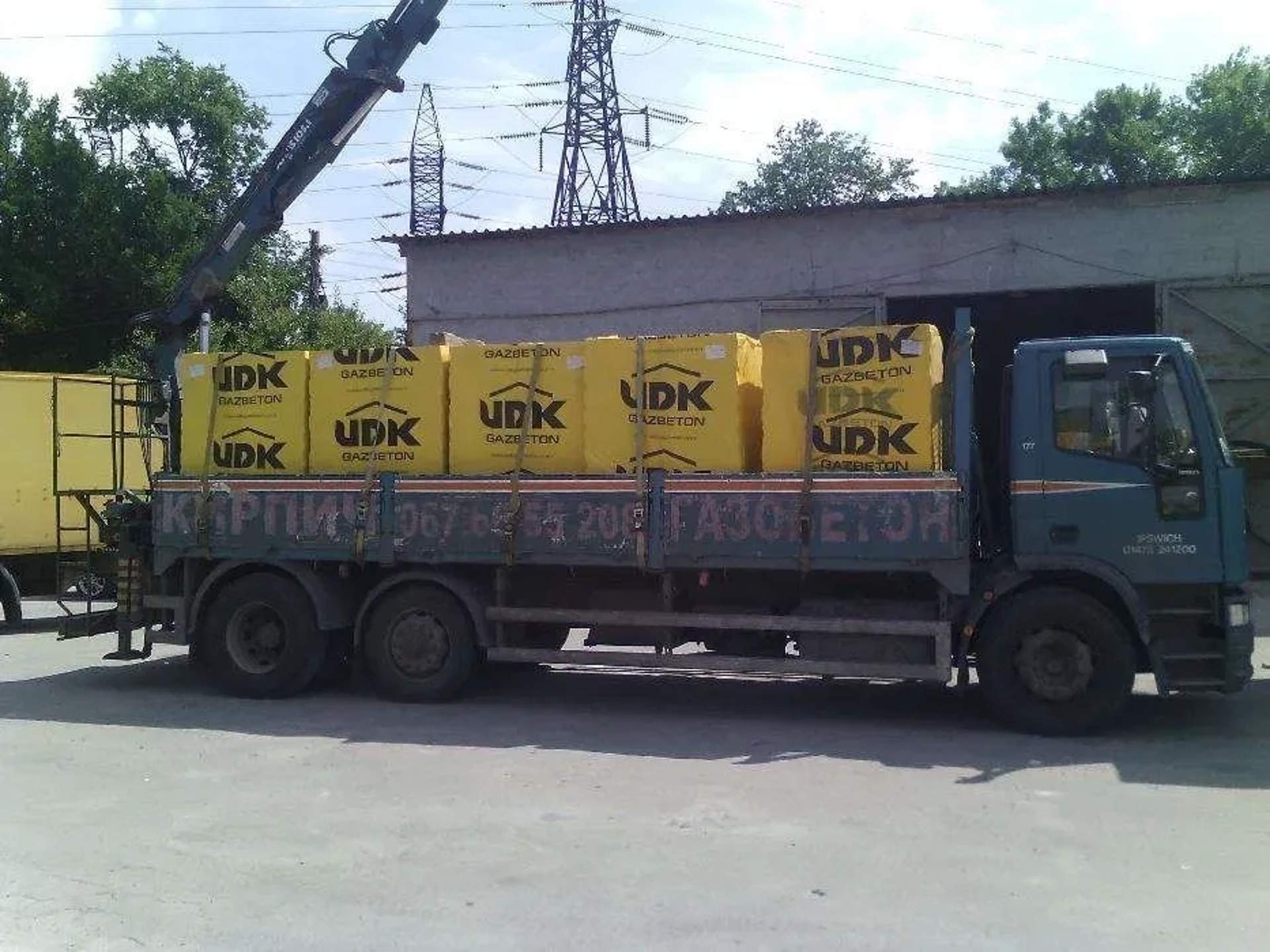 Кран-маніпулятор на базі Iveco EuroCargo