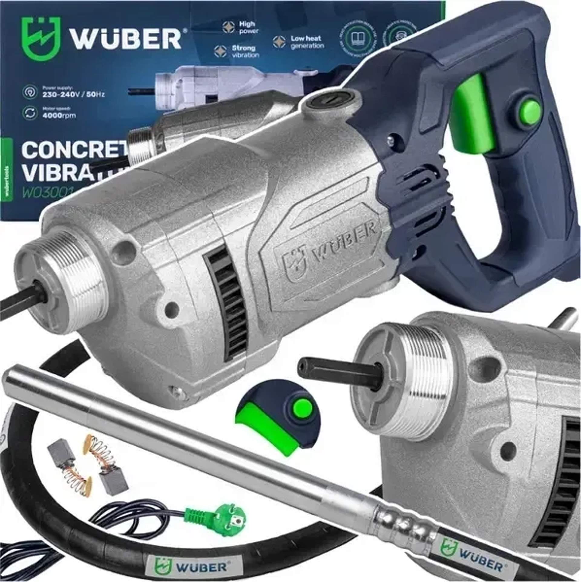 Вібратор для бетону Wuber W03001
