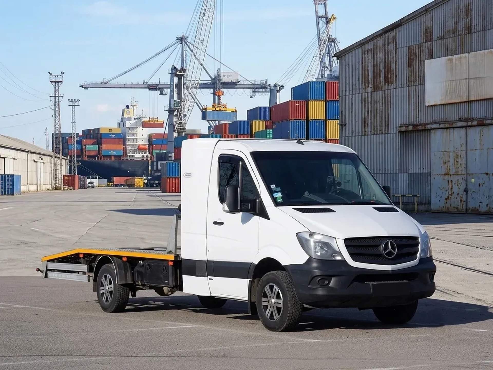 Евакуатор на базі Mercedes-Benz Sprinter