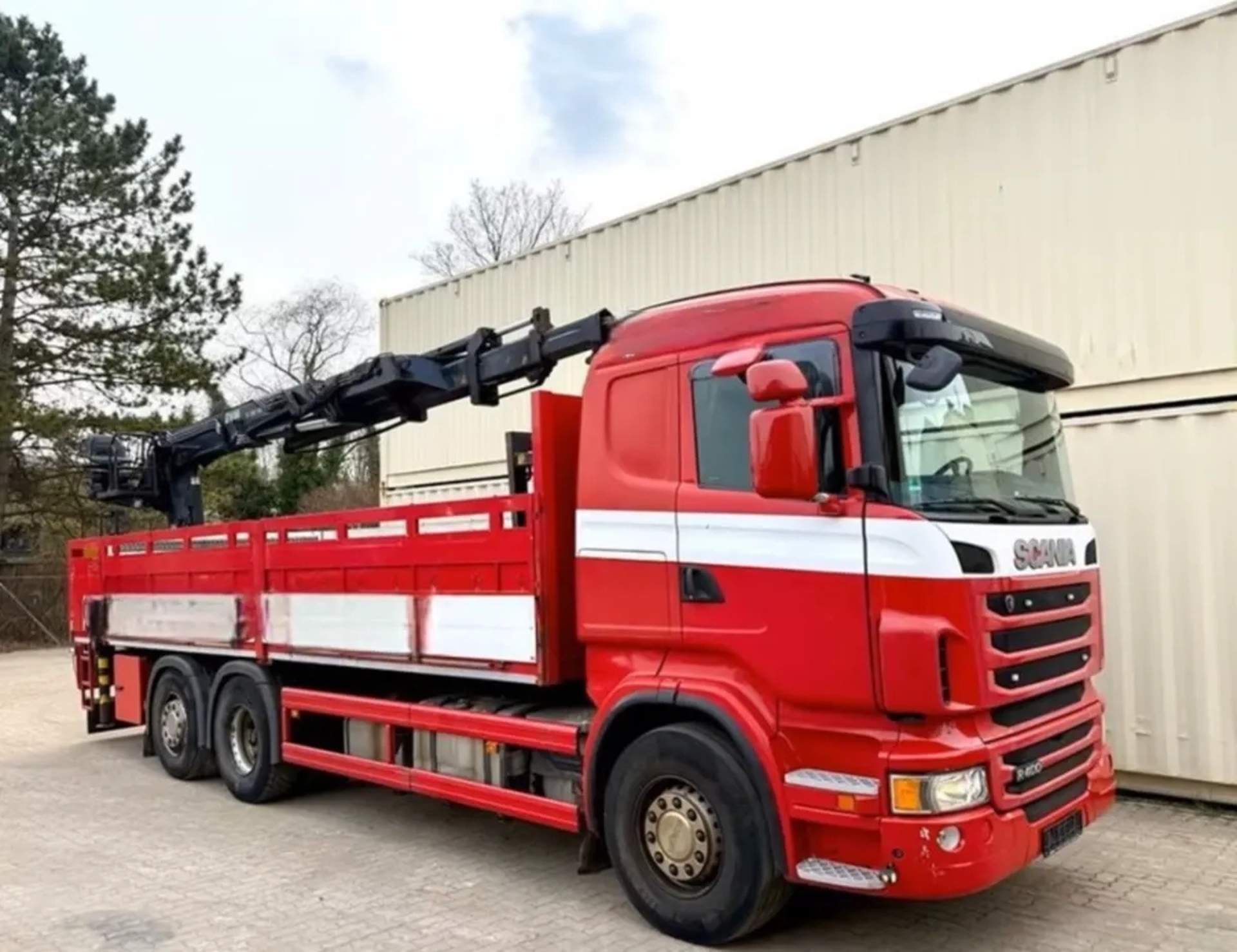 Кран - маніпулятор Scania R 440