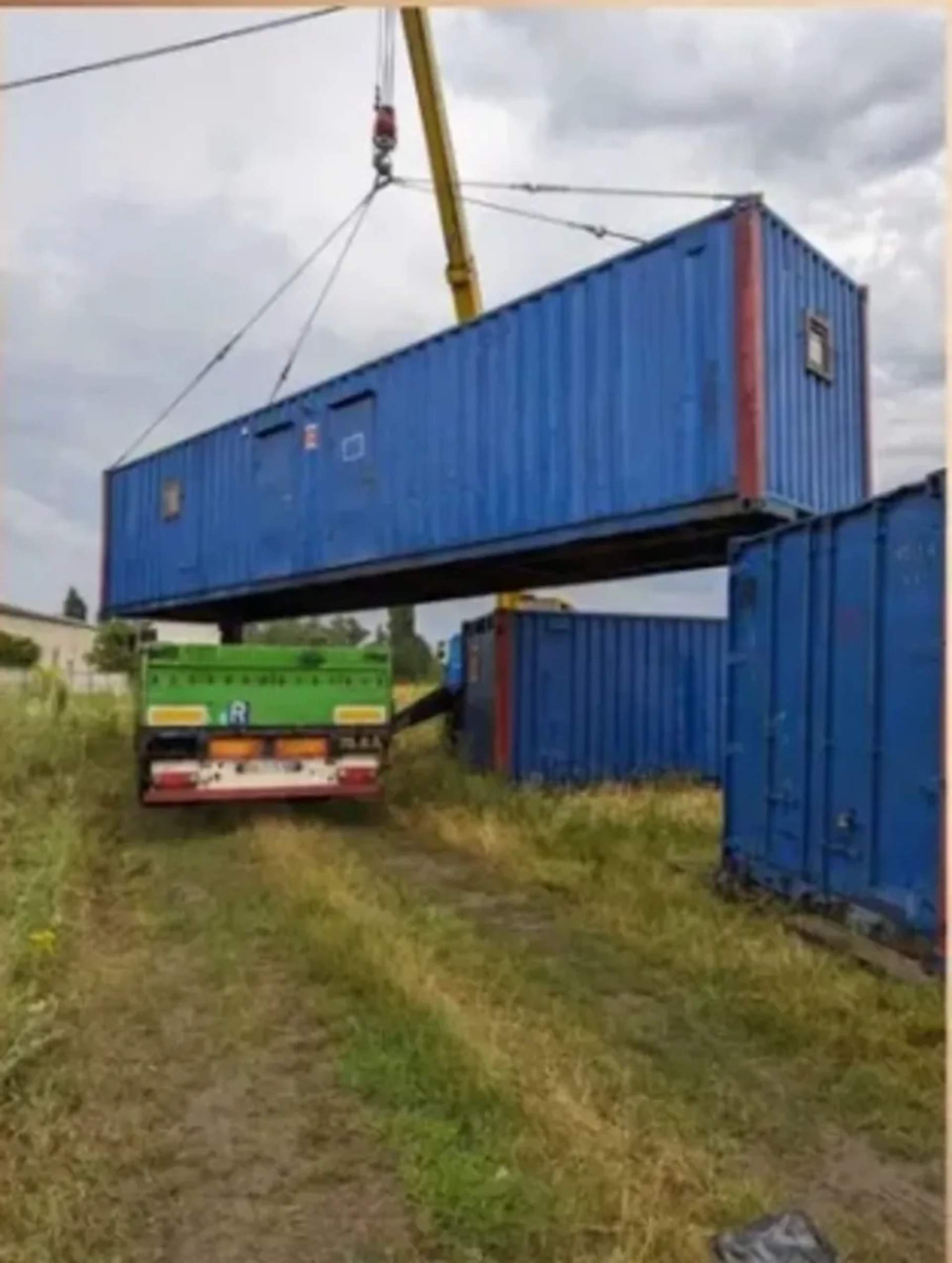 Побутівка для будівельних бригад