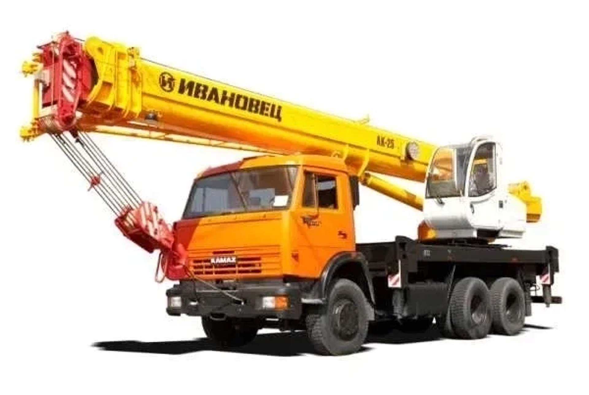 Автокран Івановець 25 тонн на базі КАМАЗ