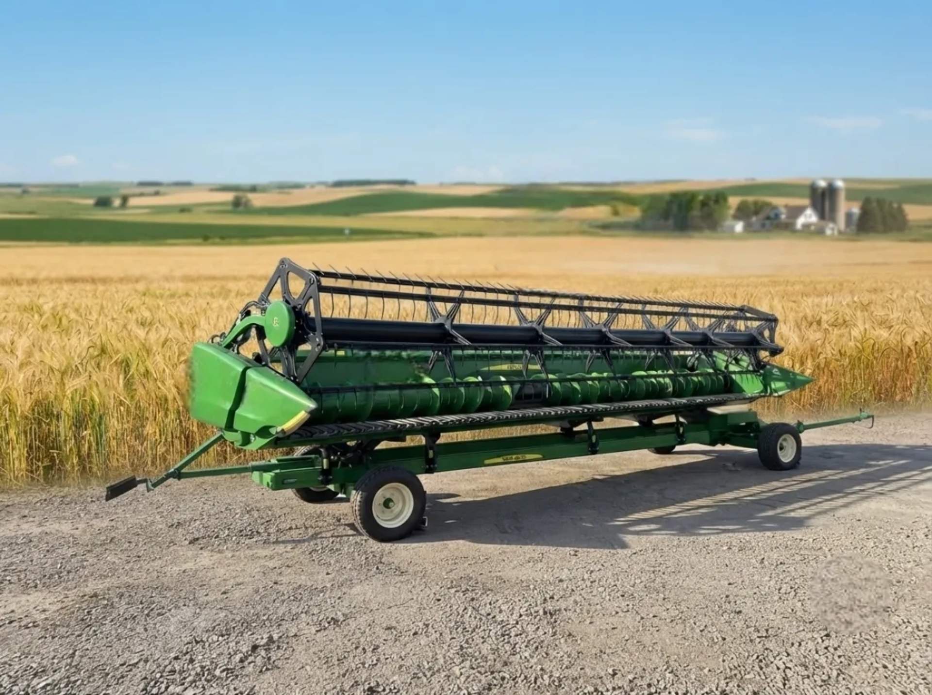 Жниварка John Deere Flex для соняшника