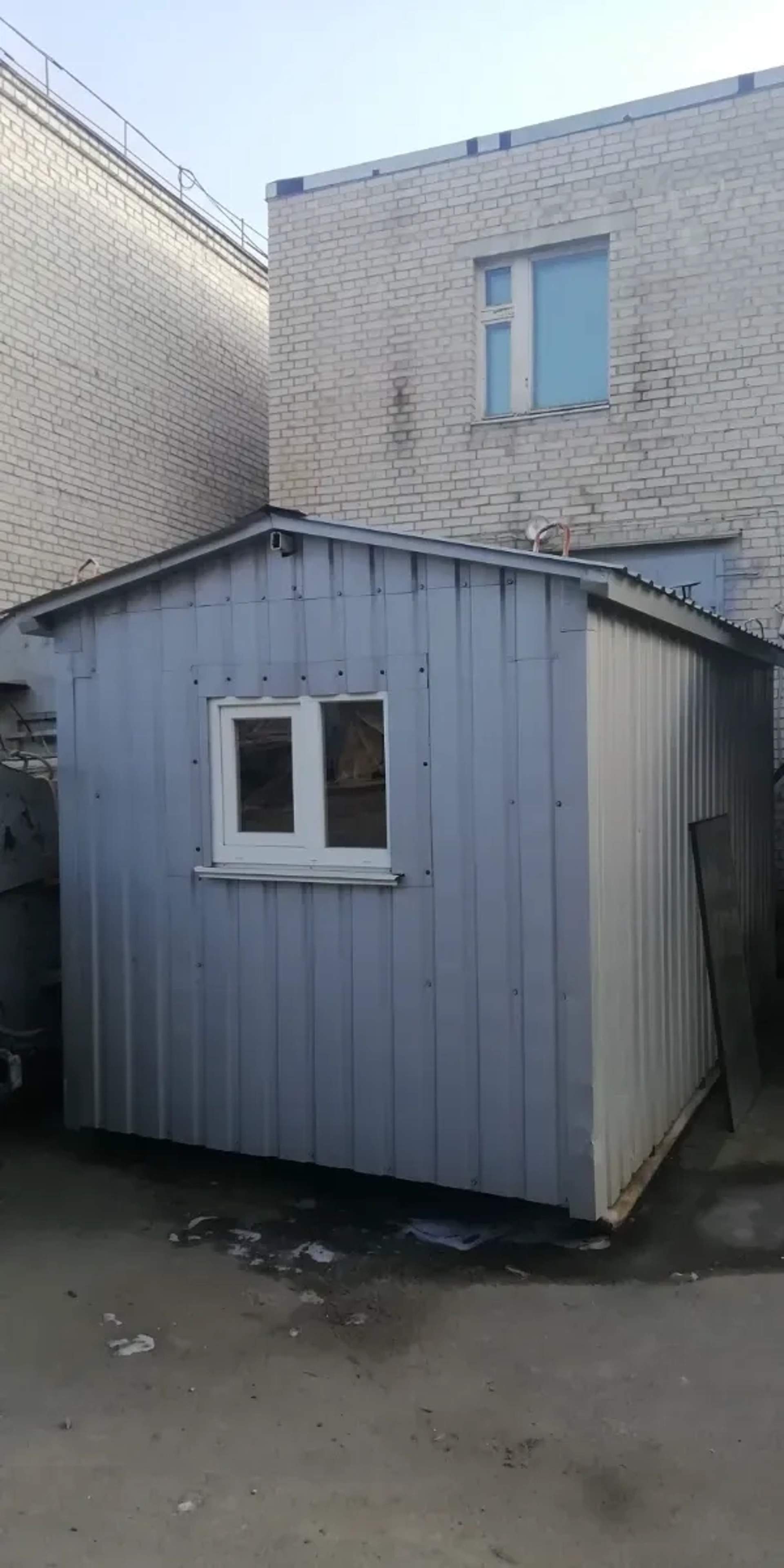 Побутівка, будівельний вагончик виконроба, пункт охорони, ПДВ