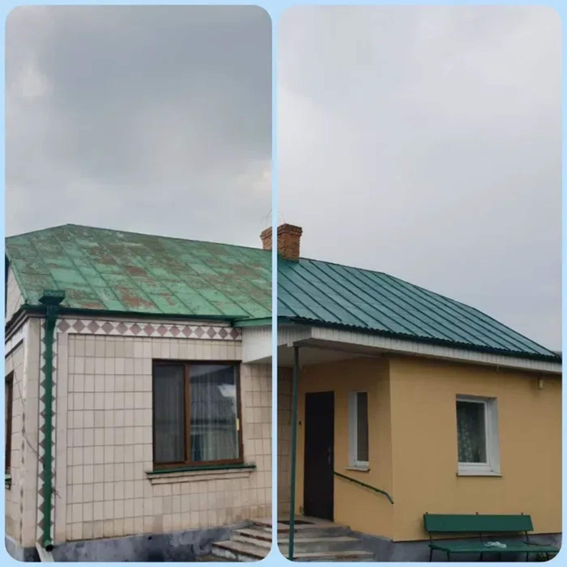 Професійне фарбування дахів, фасадів