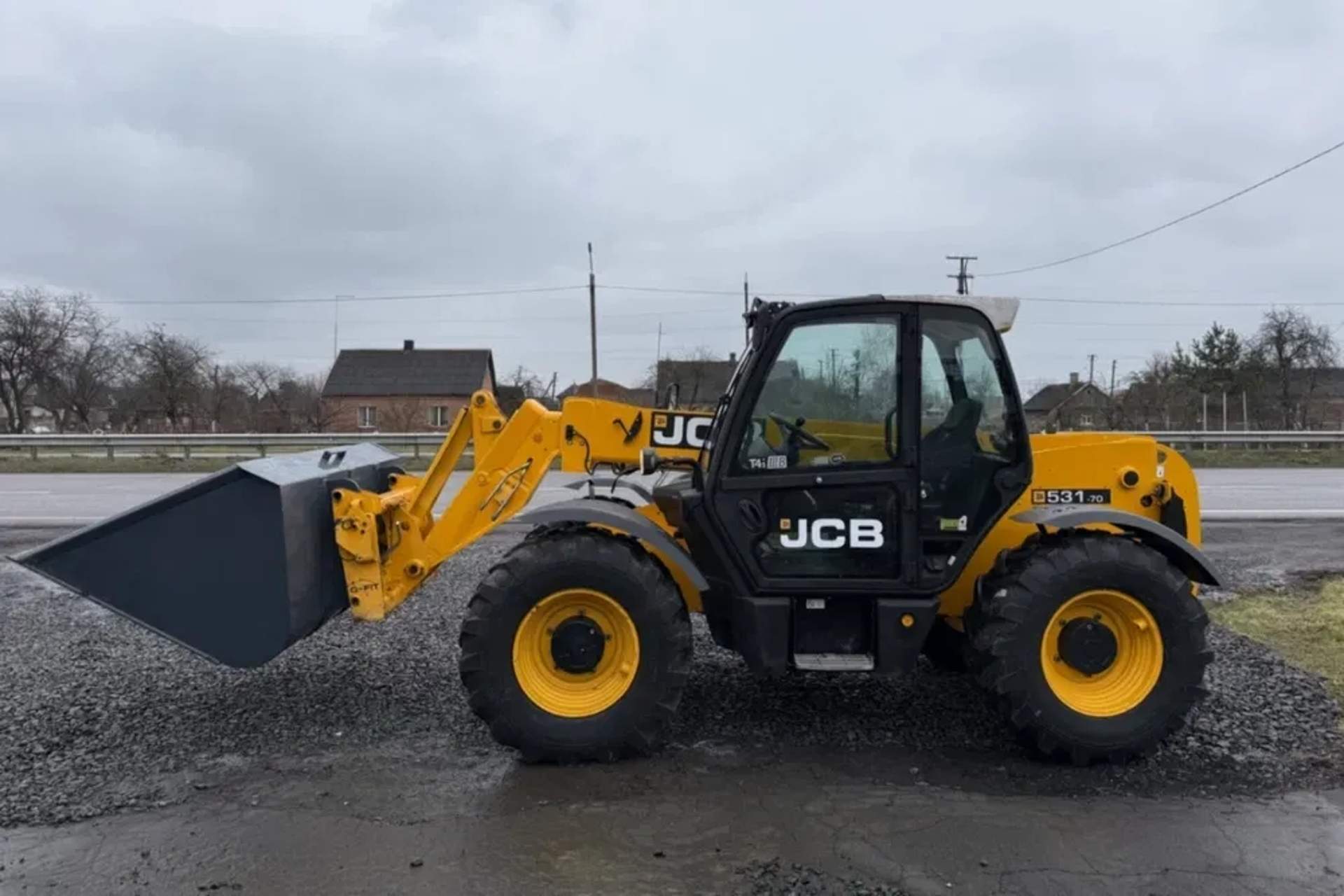 JCB 531-70 телескопічний навантажувач з висотою підйому 5,3 м