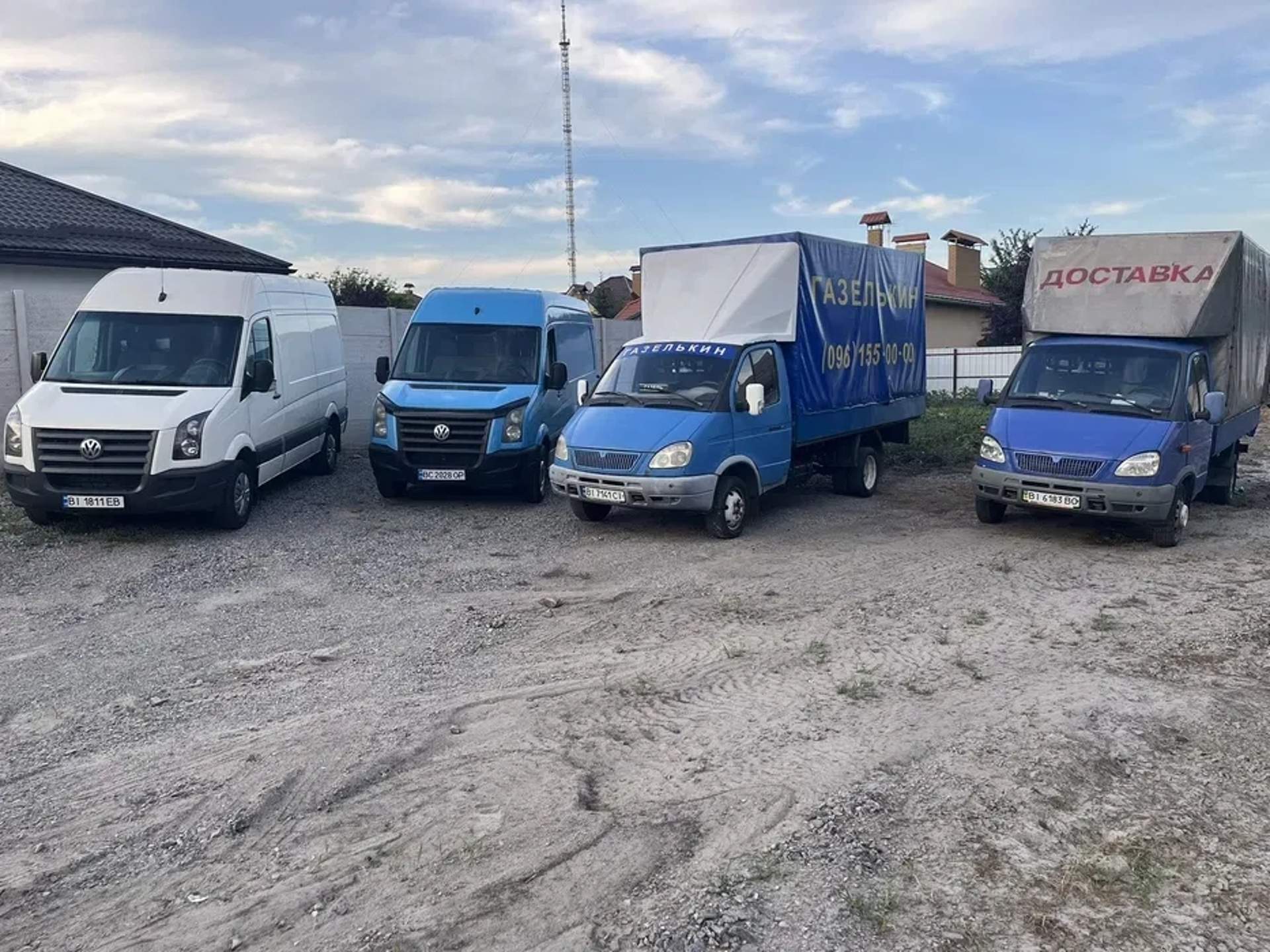 "ГАЗЕЛЬКІН" - Вантажне Вантажоперевезення Газель 4 метри