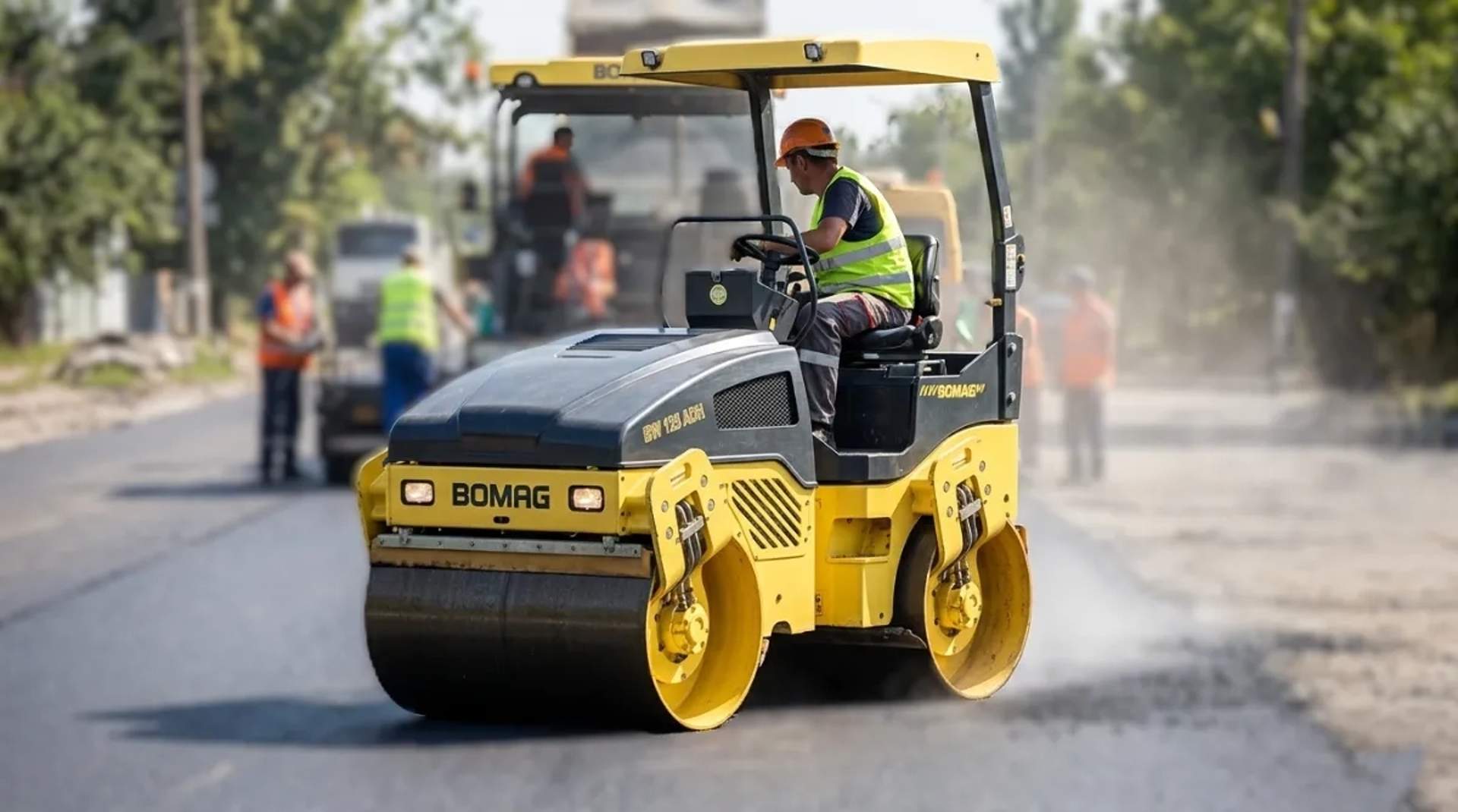 Тандемний каток Bomag BW 125 ADH