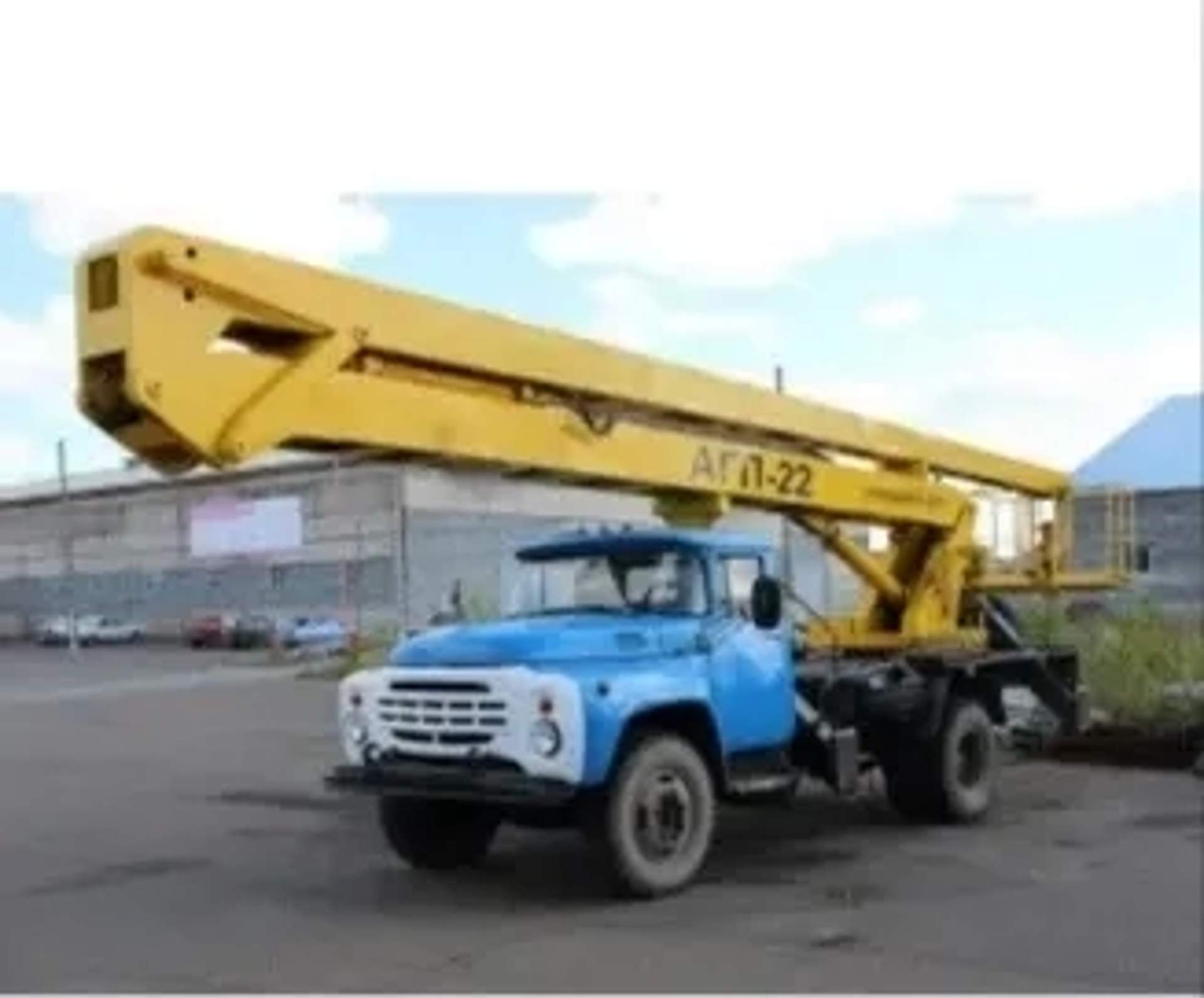 Автовишка колінчаста АПГ22 на базі ЗІЛ 22м