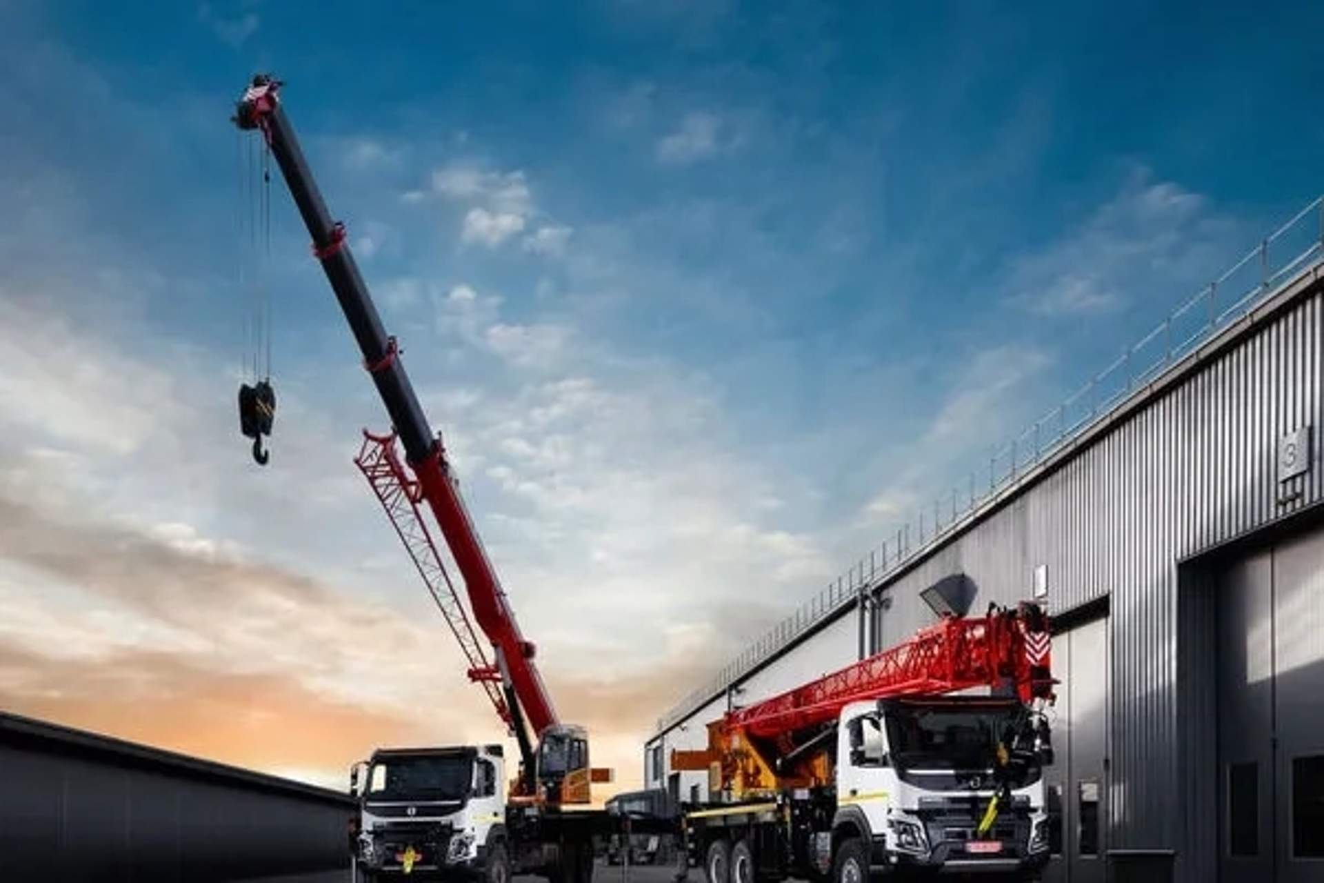 Преміум-автокран Volvo PALFINGER SANY (25 тонн)
