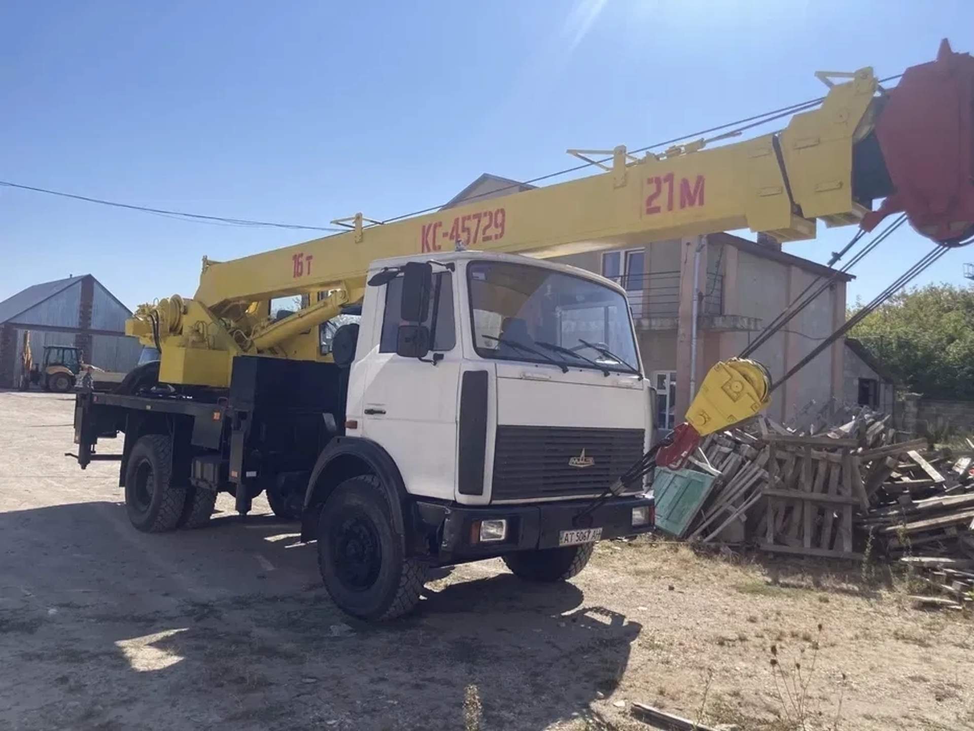 Автокран МАЗ КС-45729 Машека