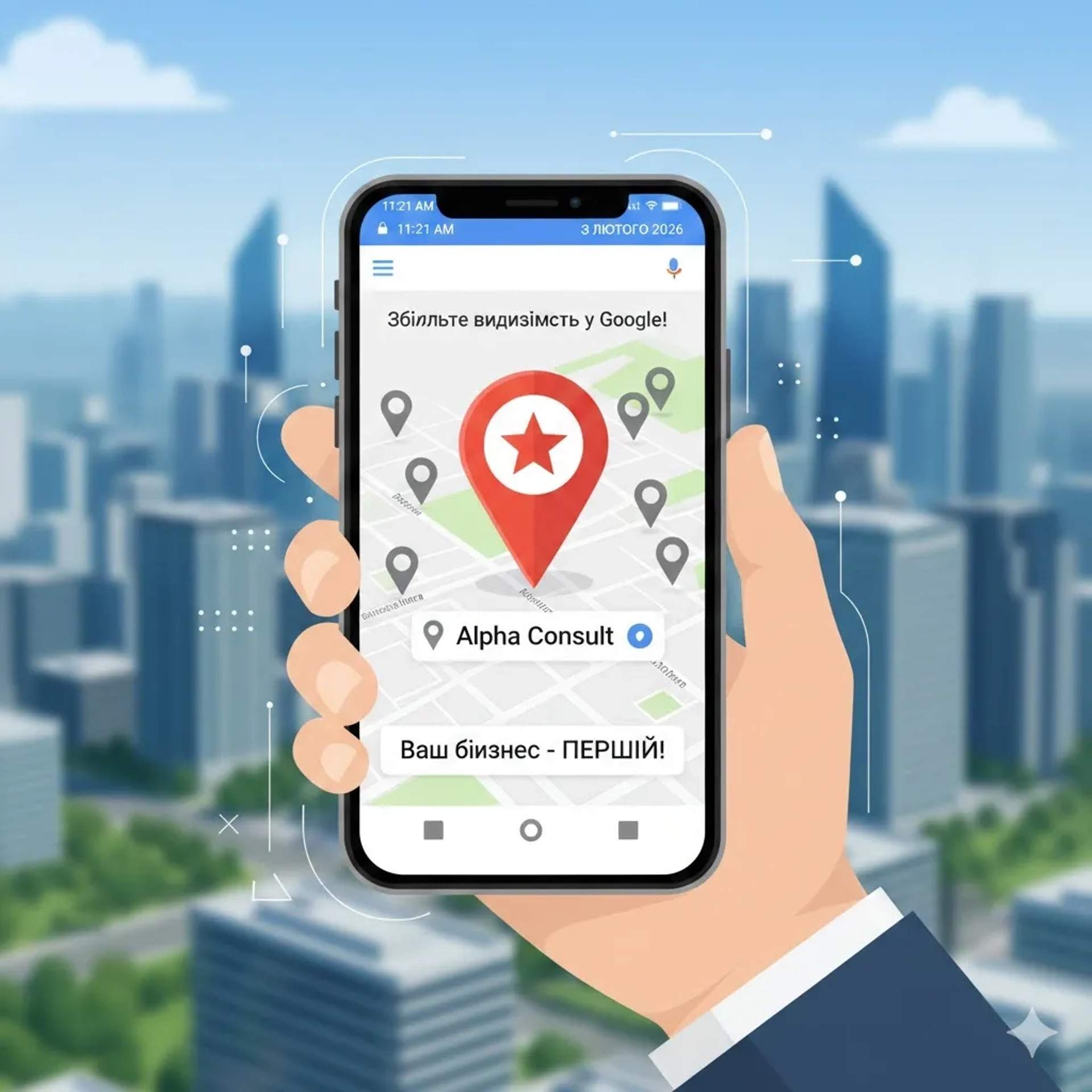 Створення та налаштування Google Карт | Просування вашого бізнесу