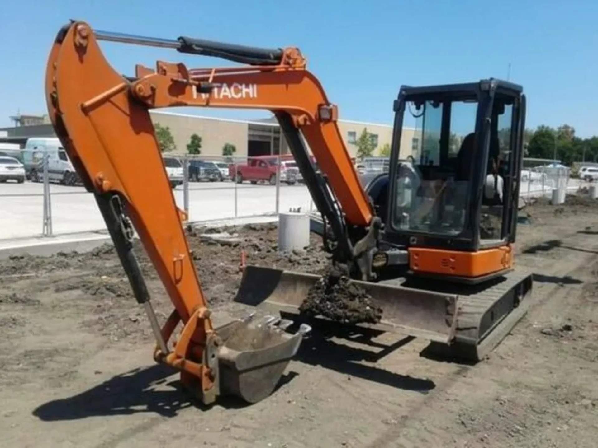 Міні-екскаватор Hitachi ZX50 (5т)