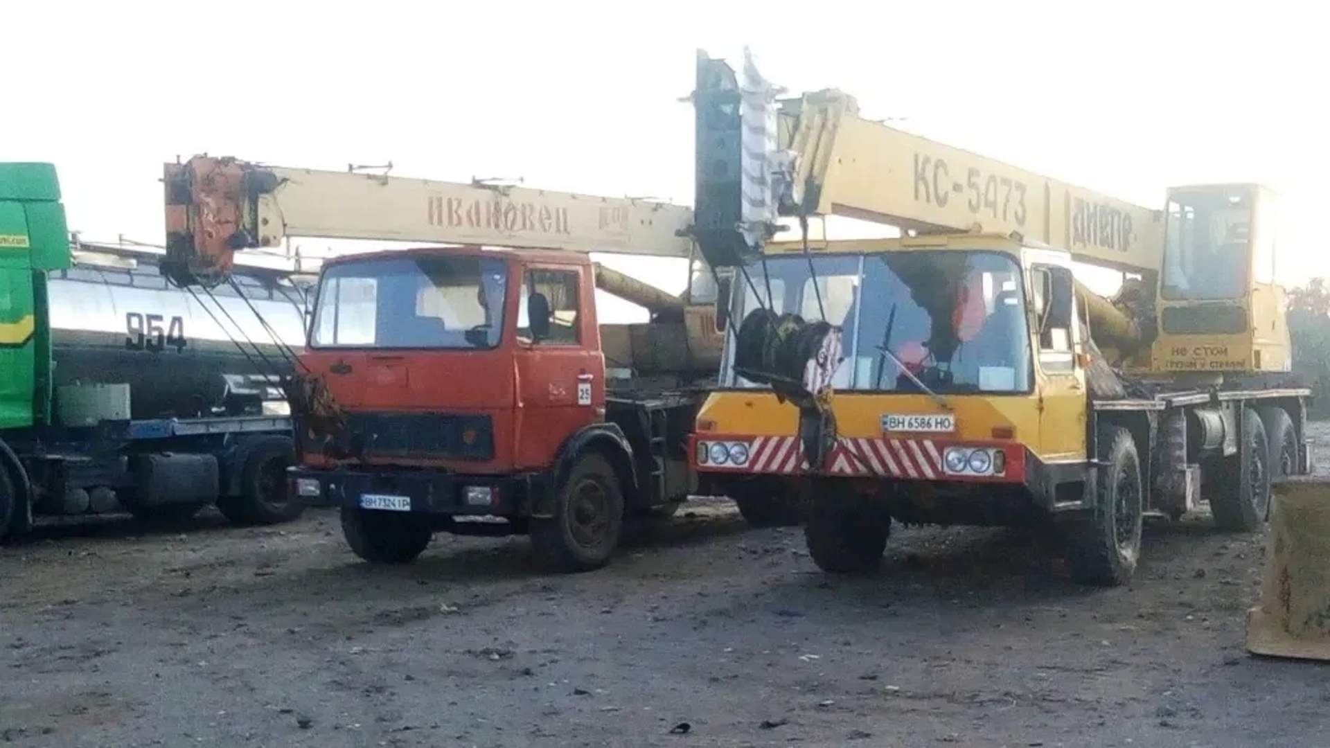 Автокран КС-5473 "Bumar" для вантажно-розвантажувальних робіт