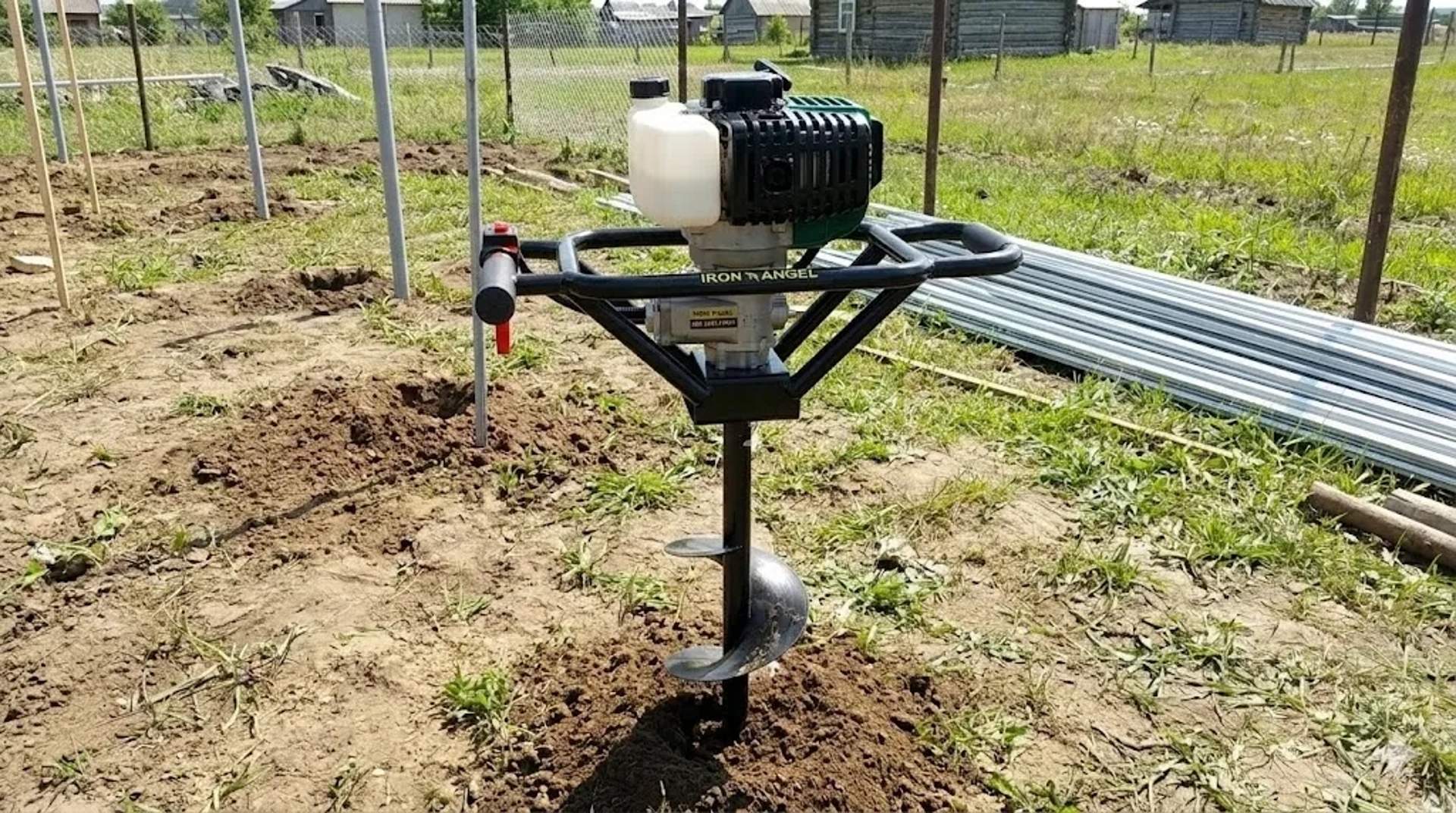 Мотобур MD 3353 Profi для буріння ям