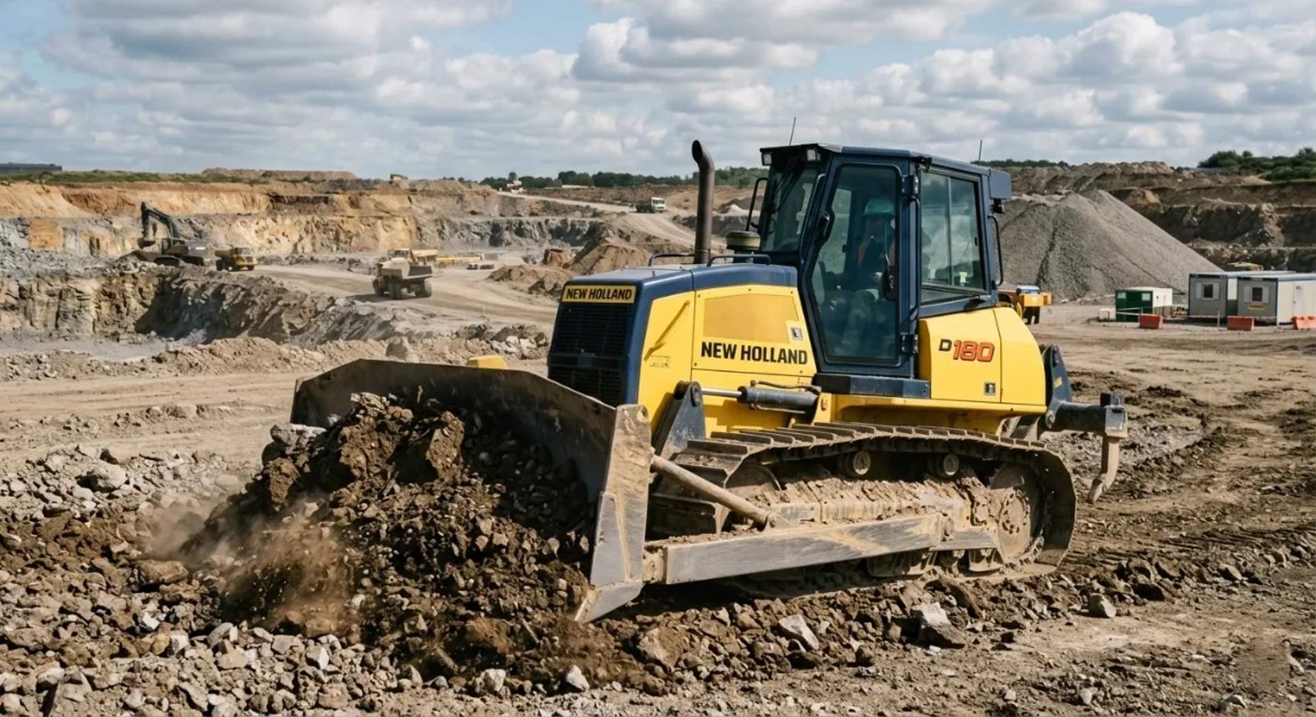 Гусеничний бульдозер New Holland D180