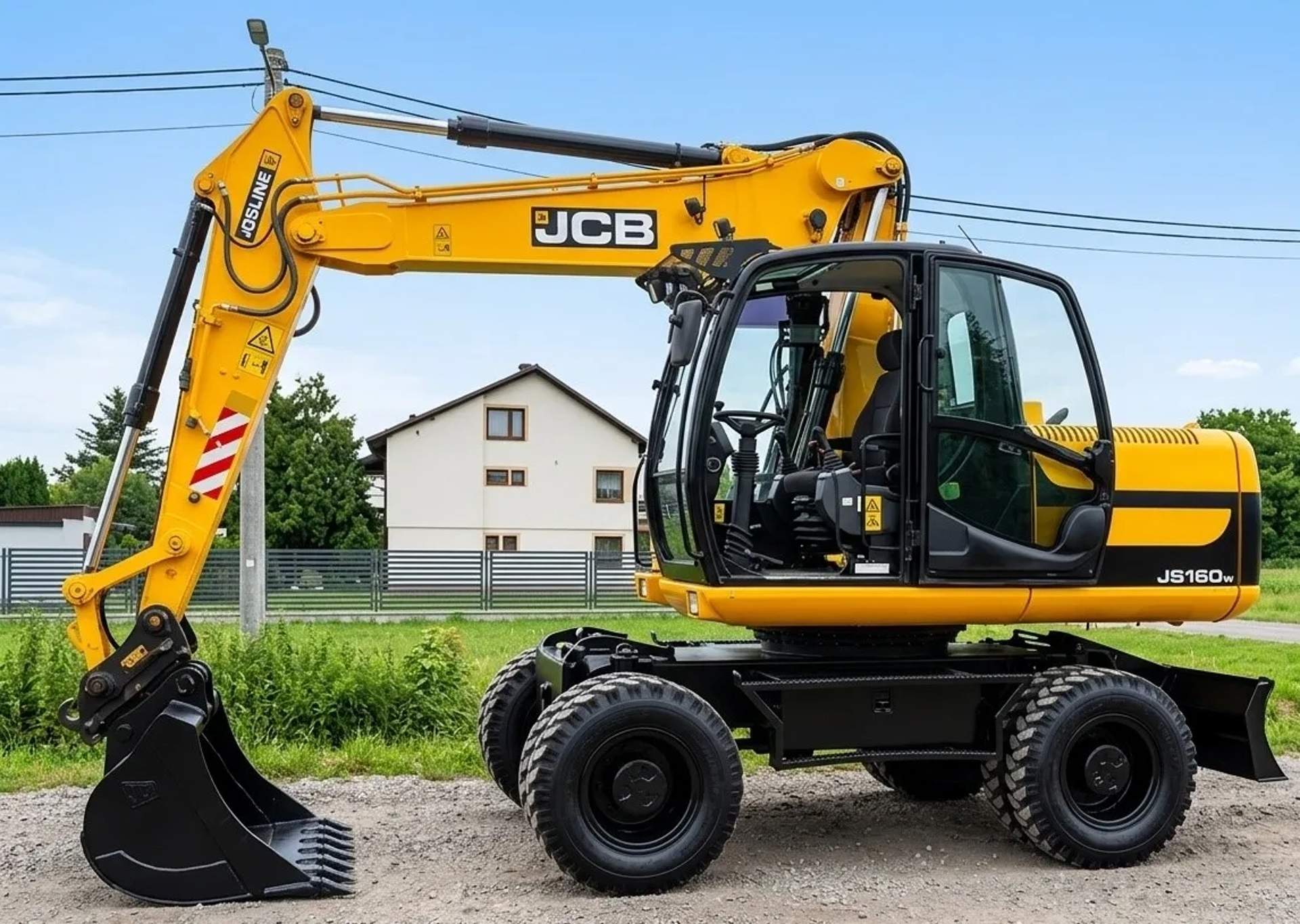 Колісний екскаватор JCB JS 160 W