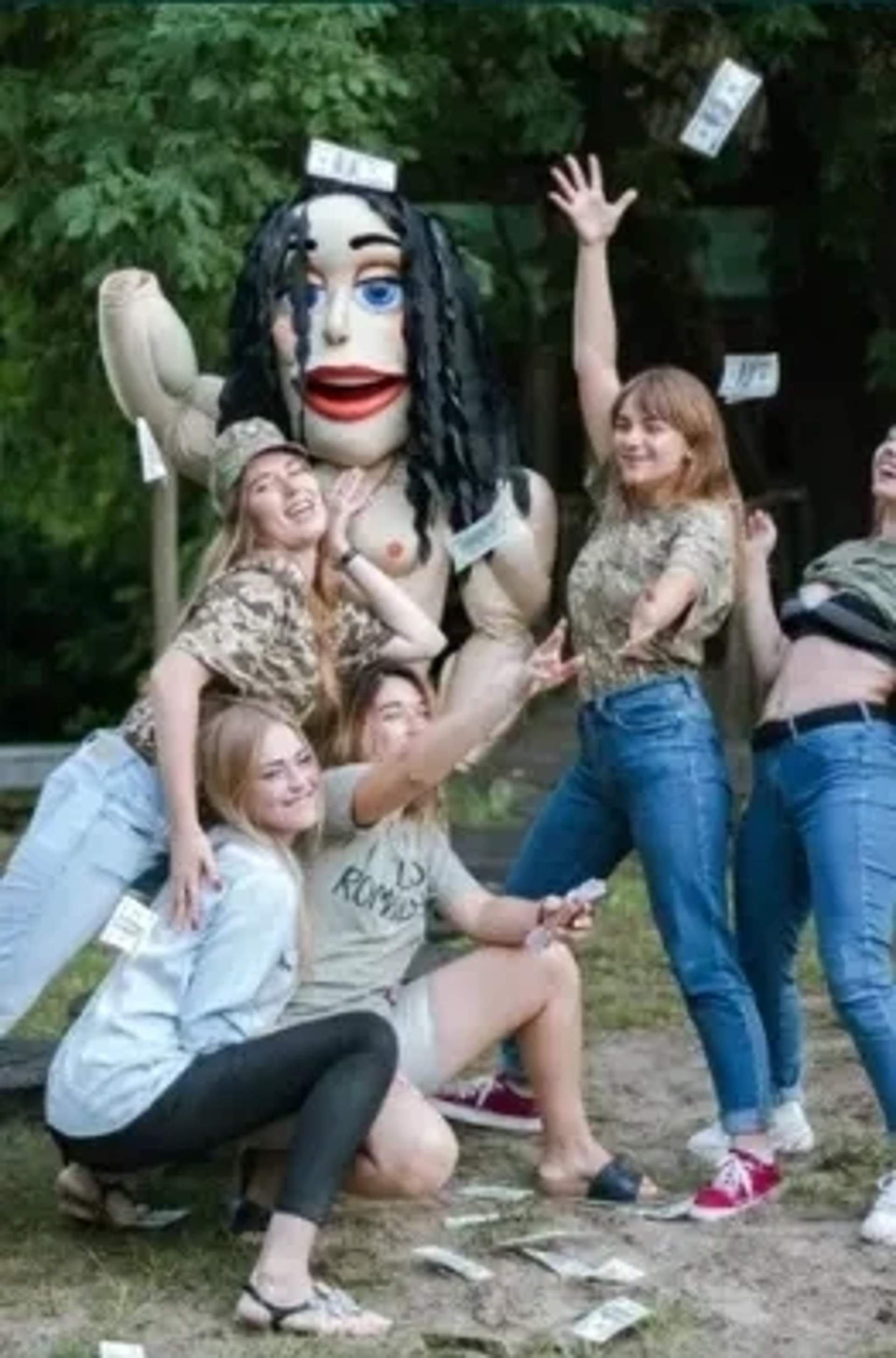 Костюм Ростової ляльки.Корпоратив, День народження