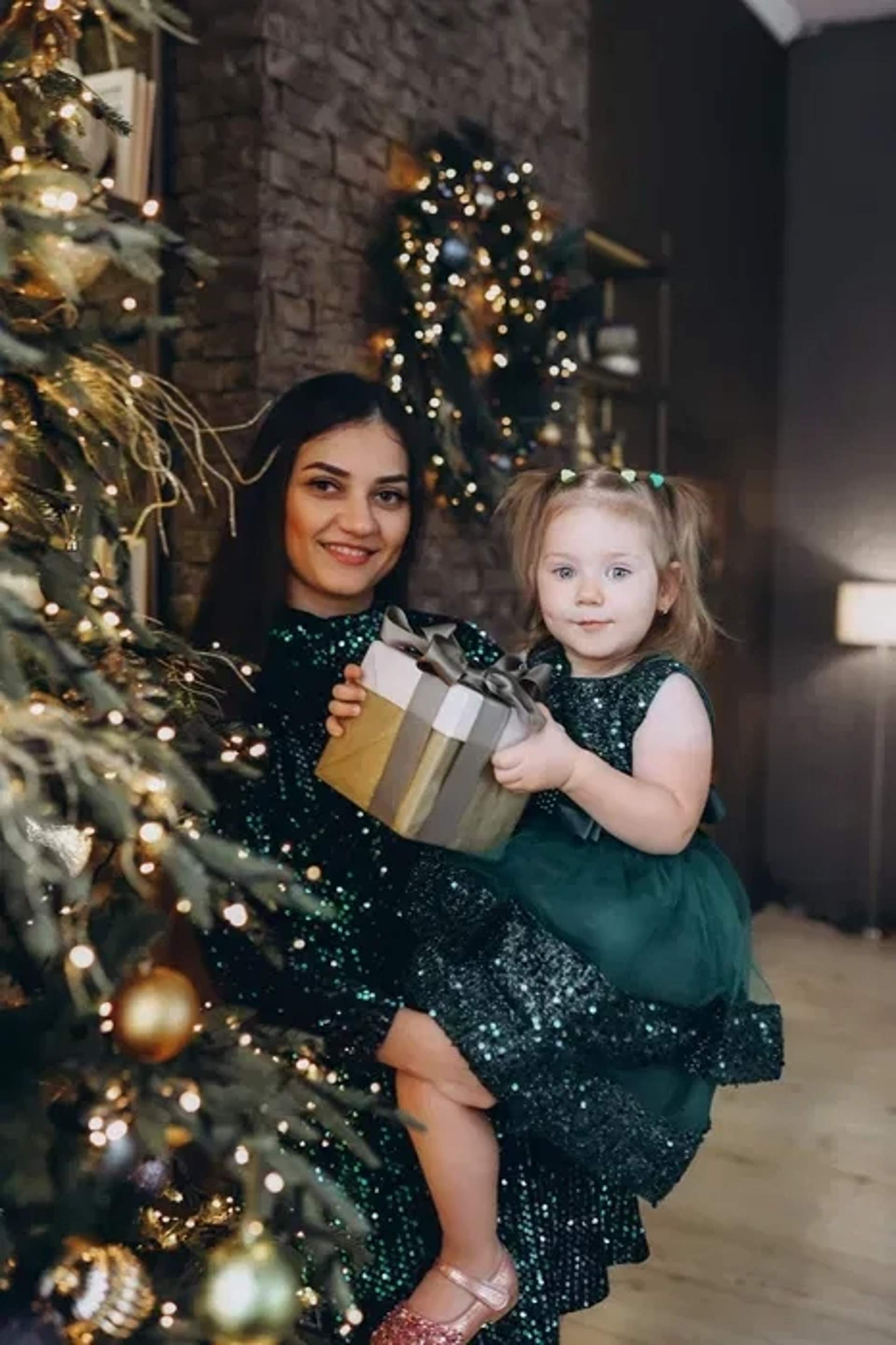 Сукні family look, мама та доця