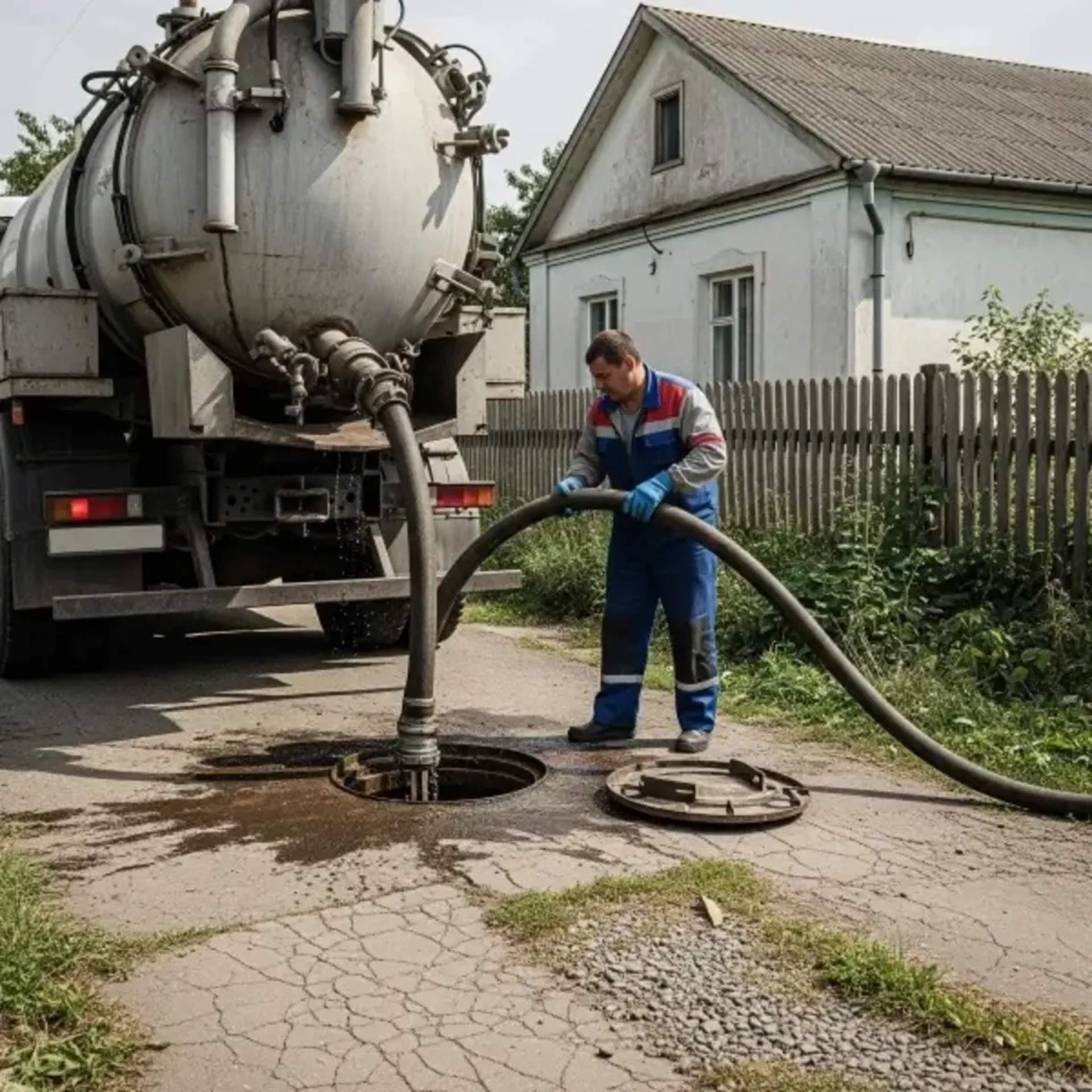 Асенізатор на базі вантажного шасі КАМАЗ