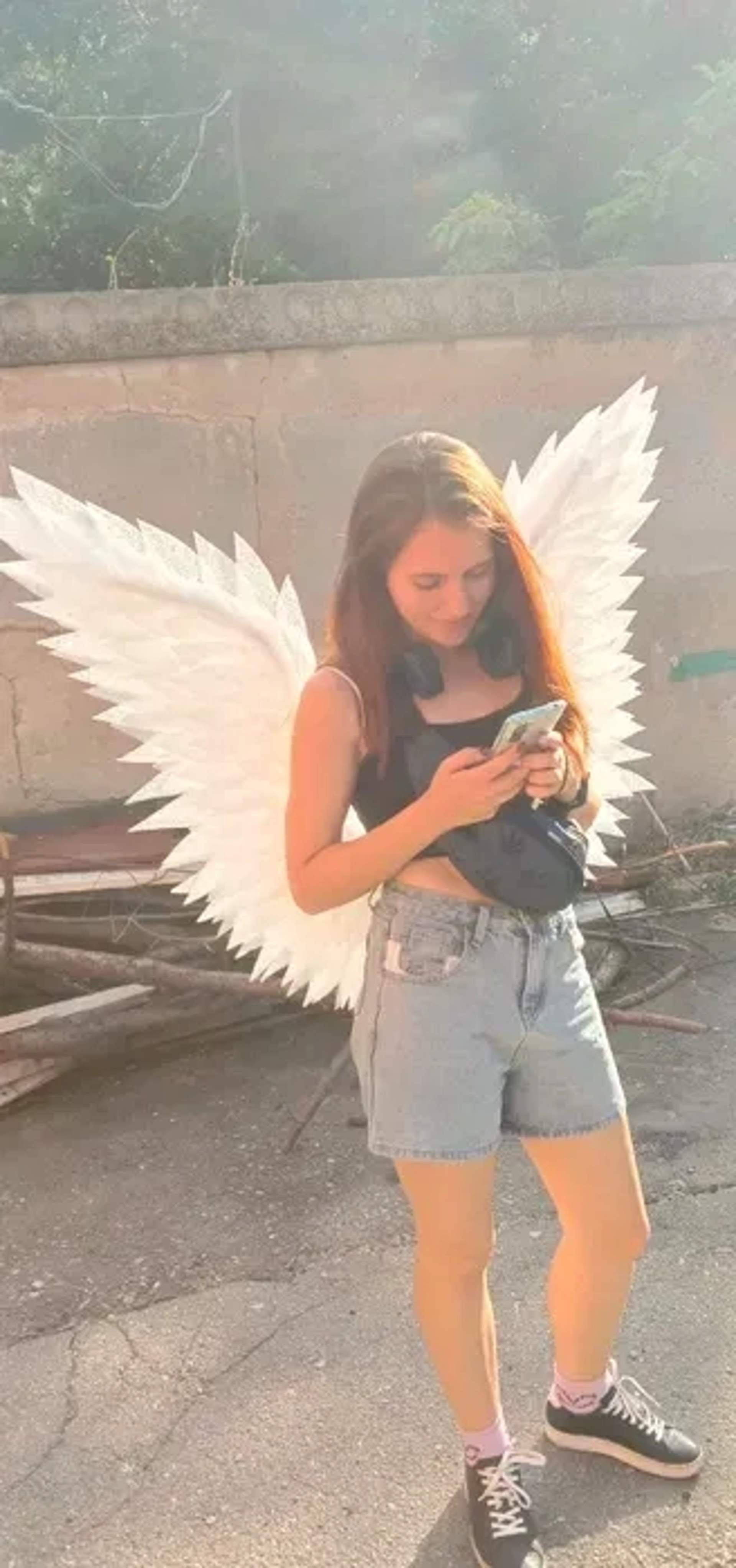 Крила ангела для фотосесії