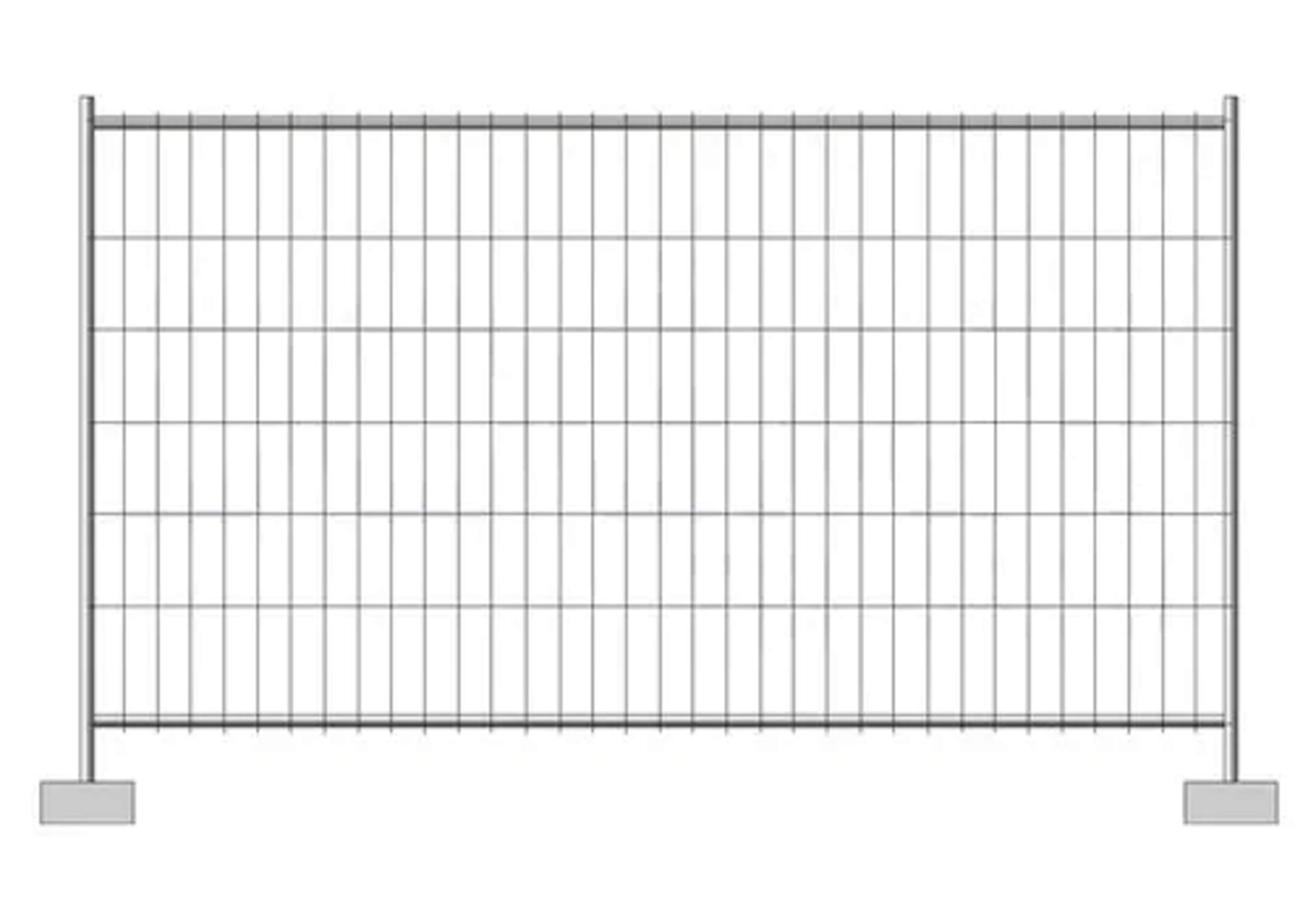 Мобільне огородження Тип F3 (2.0х3.5м)