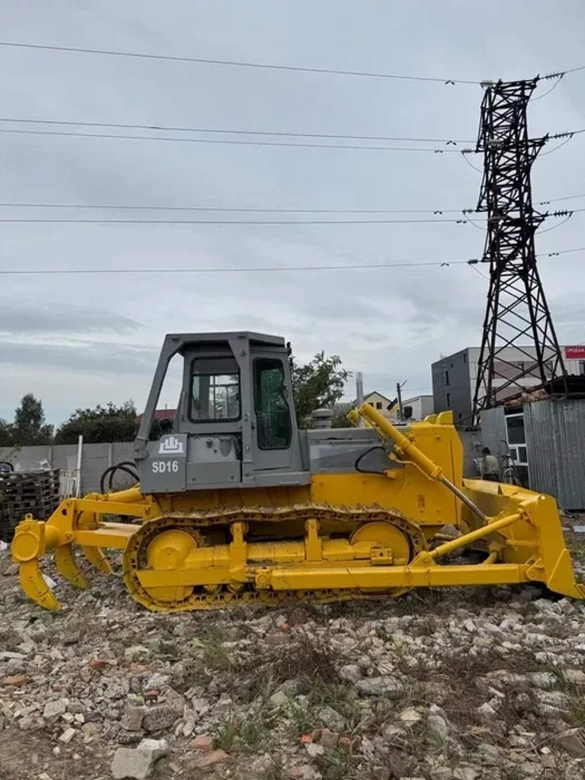Бульдозер Shantui SD16 - висока продуктивність