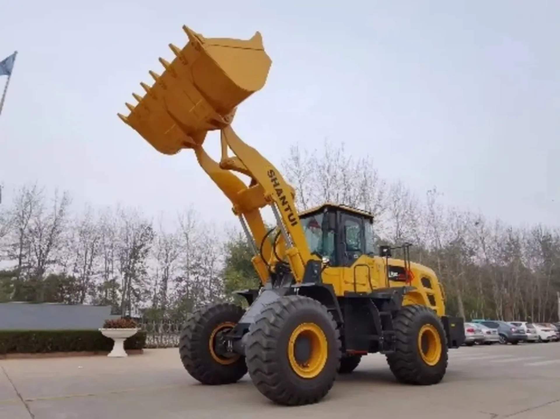 Фронтальний навантажувач SHANTUI SL50W-2