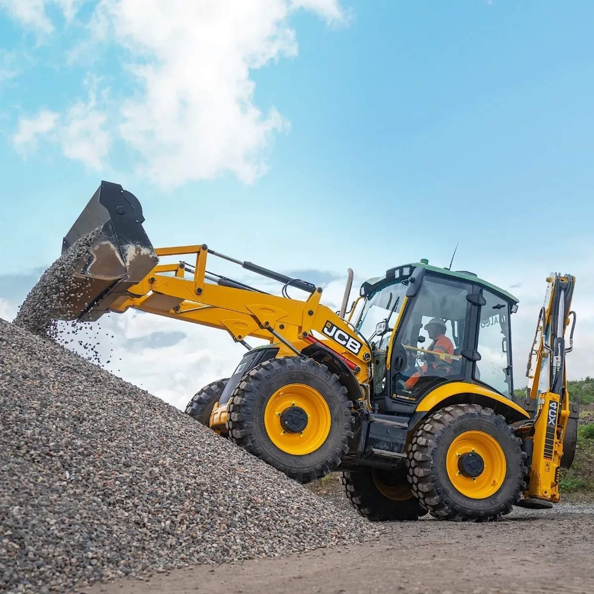 Екскаватор-навантажувач JCB4cx