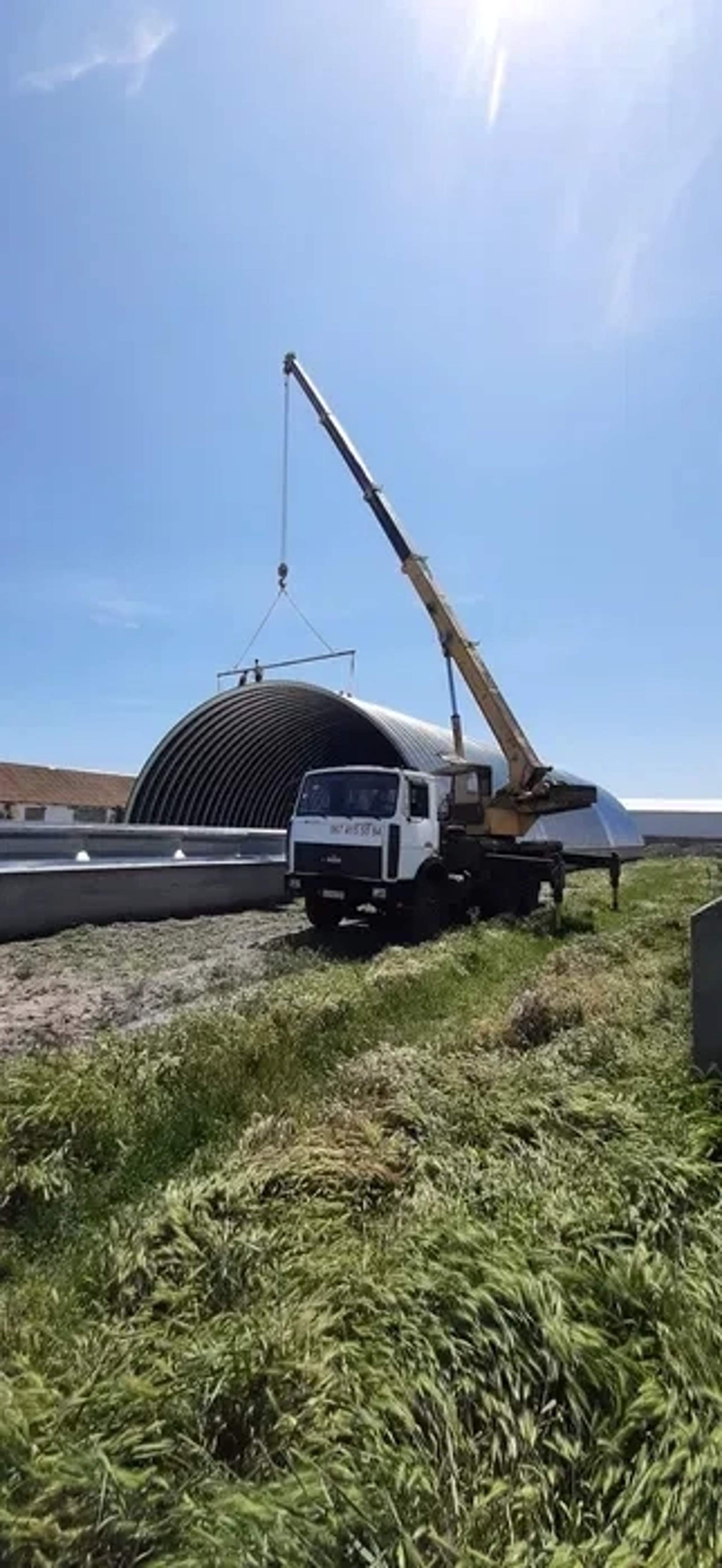 Автокран КС-55727 на базі МАЗ, для будівельних робіт