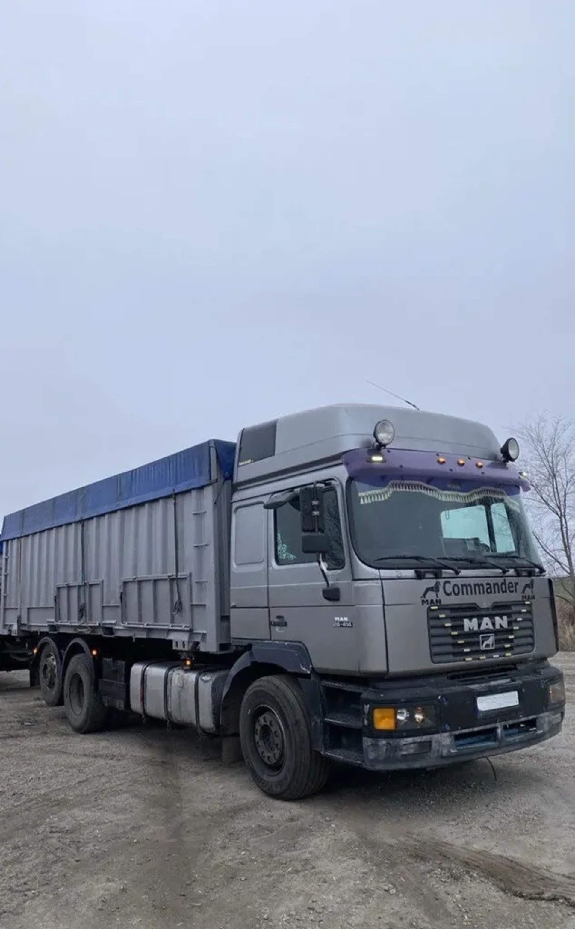 Зерновоз MAN 26.414 (907). Швидка подача.