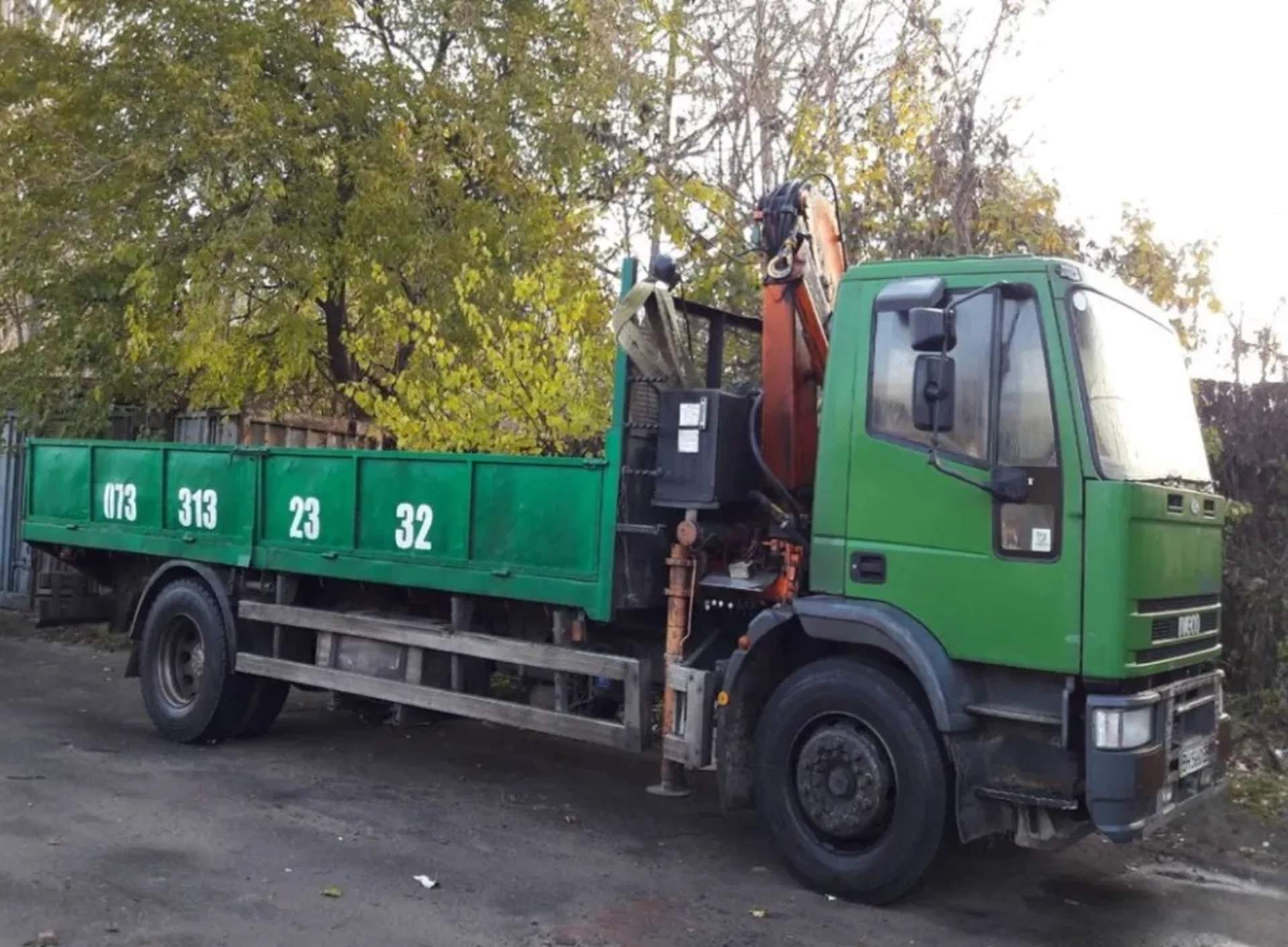Кран маніпулятор Iveco EuroCargo