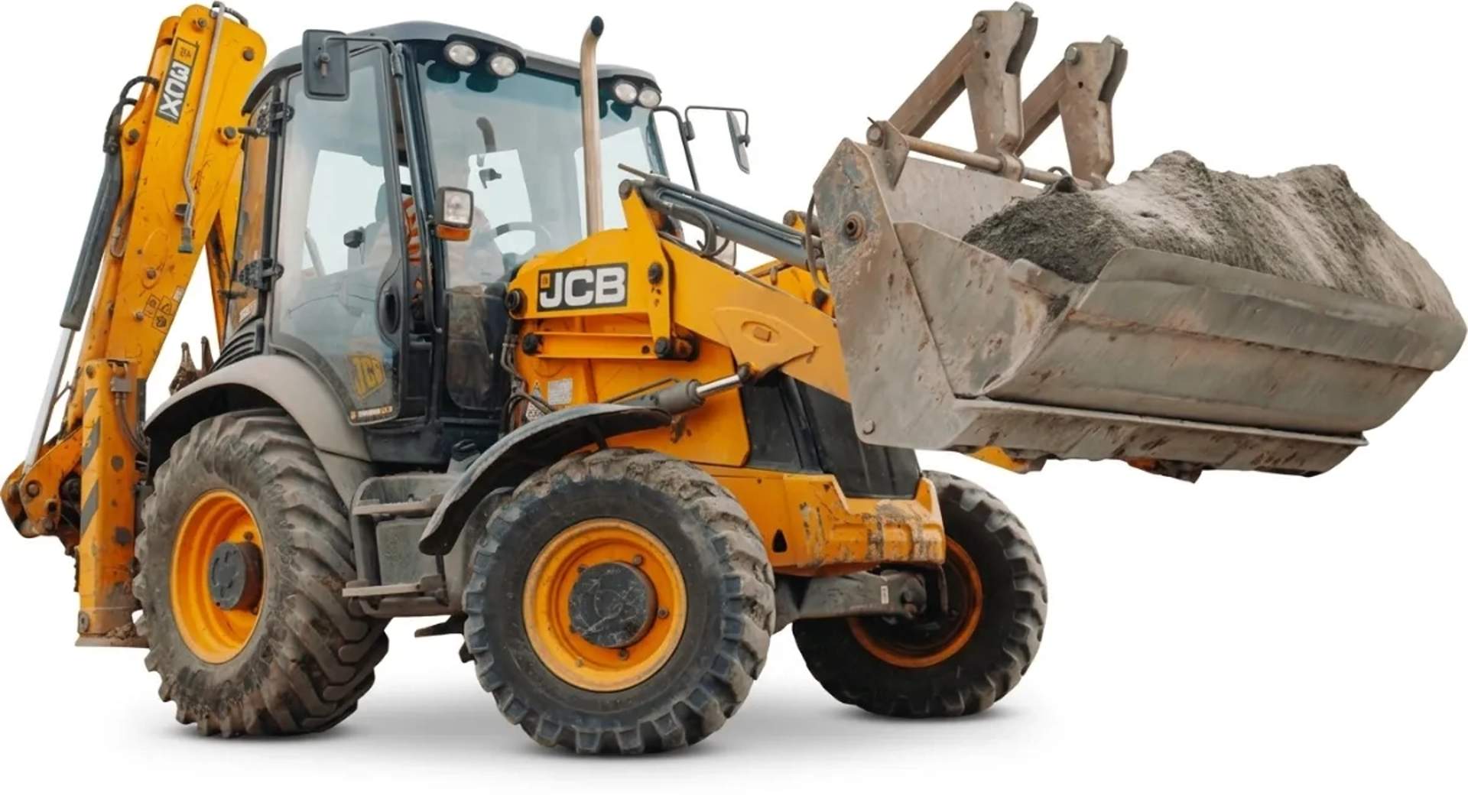 Екскаватор-навантажувач JCB 3CX для будівельних робіт