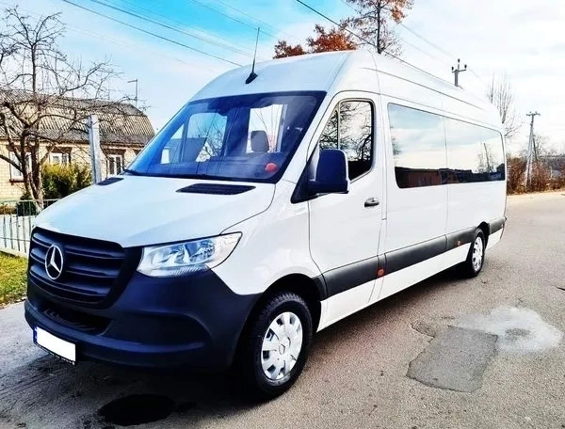 291 Мікроавтобус на весілля Mercedes-Benz Sprinter 12 місць білий