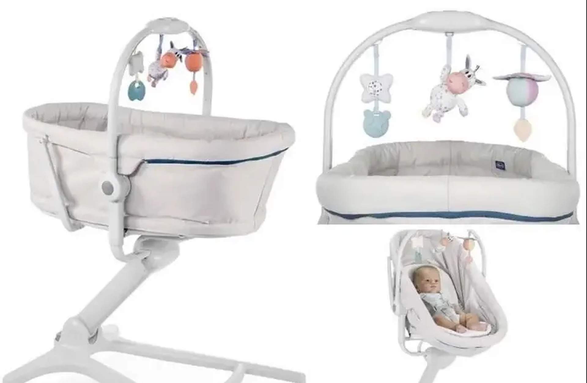 Ліжечко-шезлонг Chicco Baby Hug Air 4 в 1