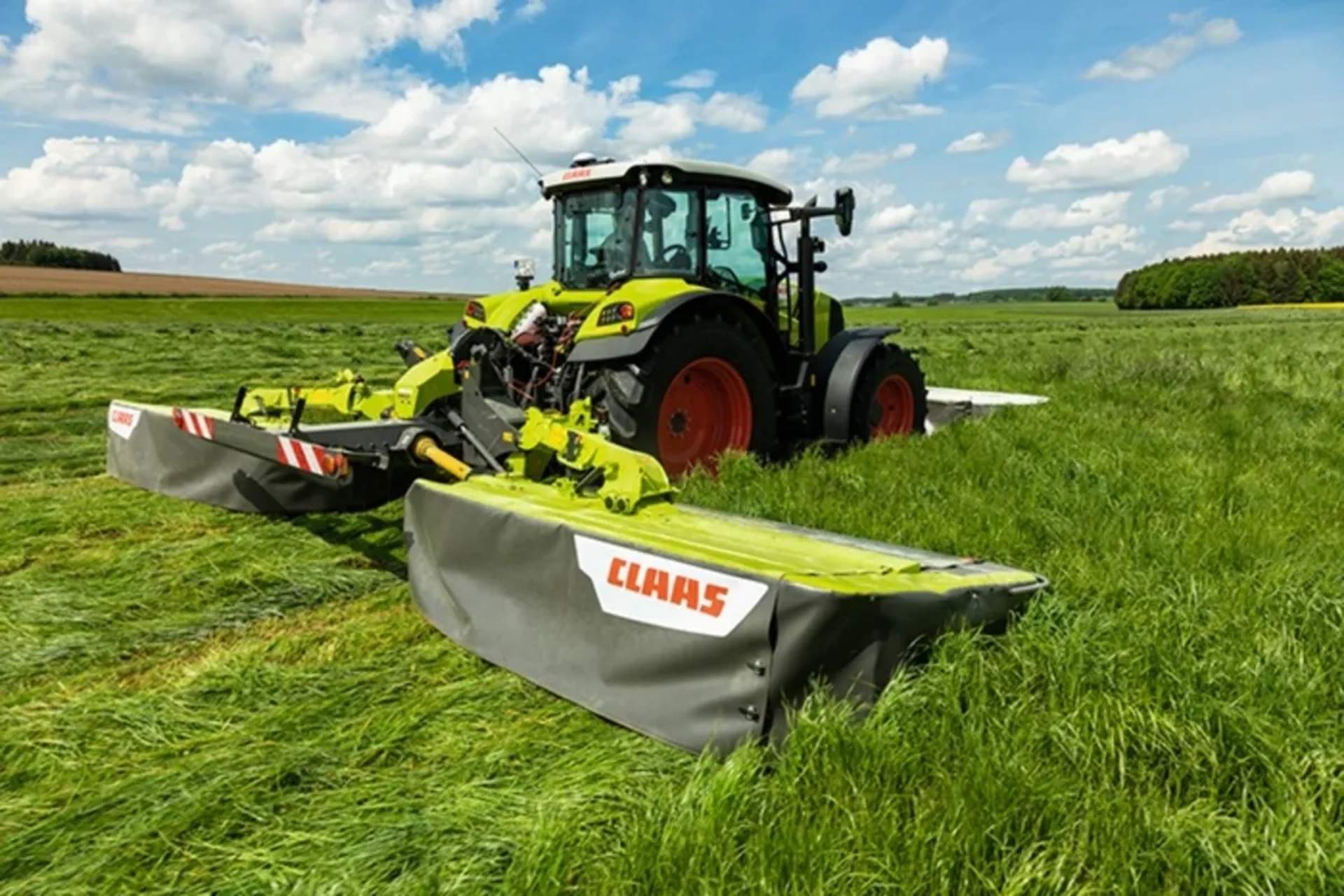 Косарка Claas Disko для скошування природних та сіяних трав