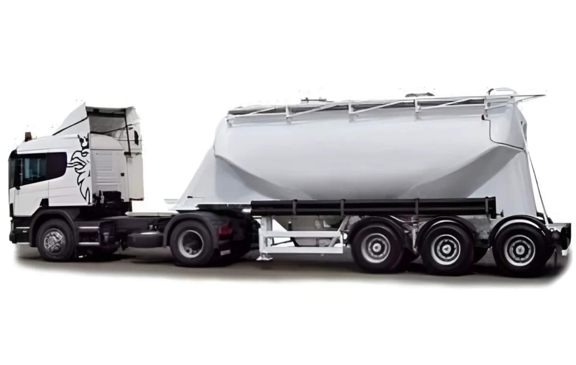 Цистерна для цементу на базі Scania