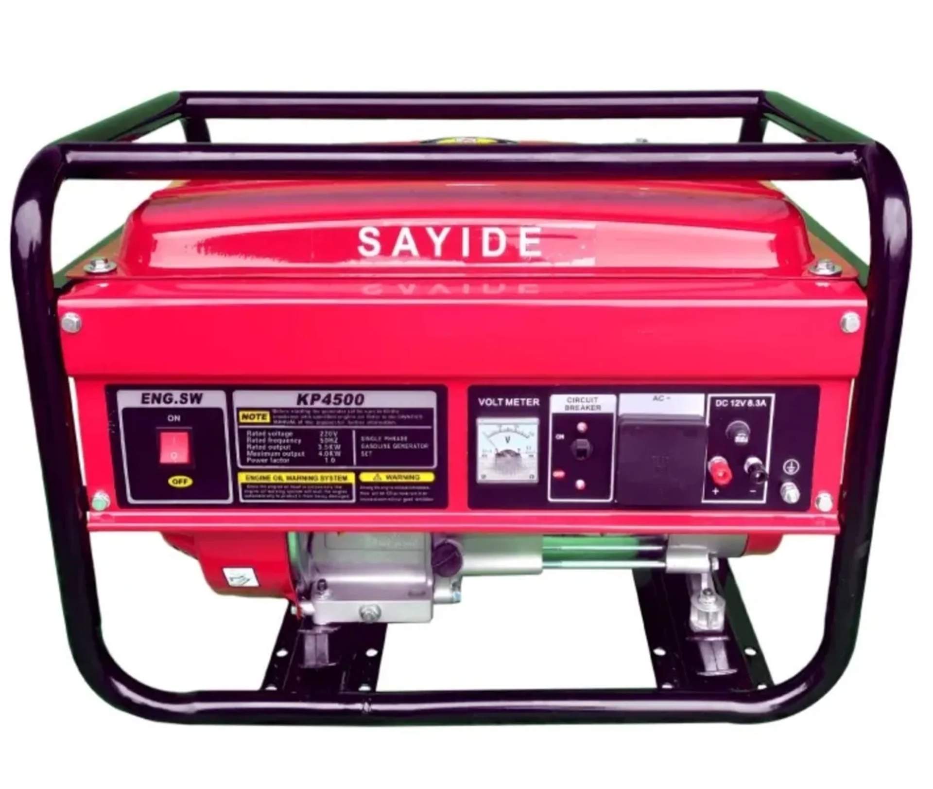 Бензиновий генератор Sayide PR-4500: готовий до роботи