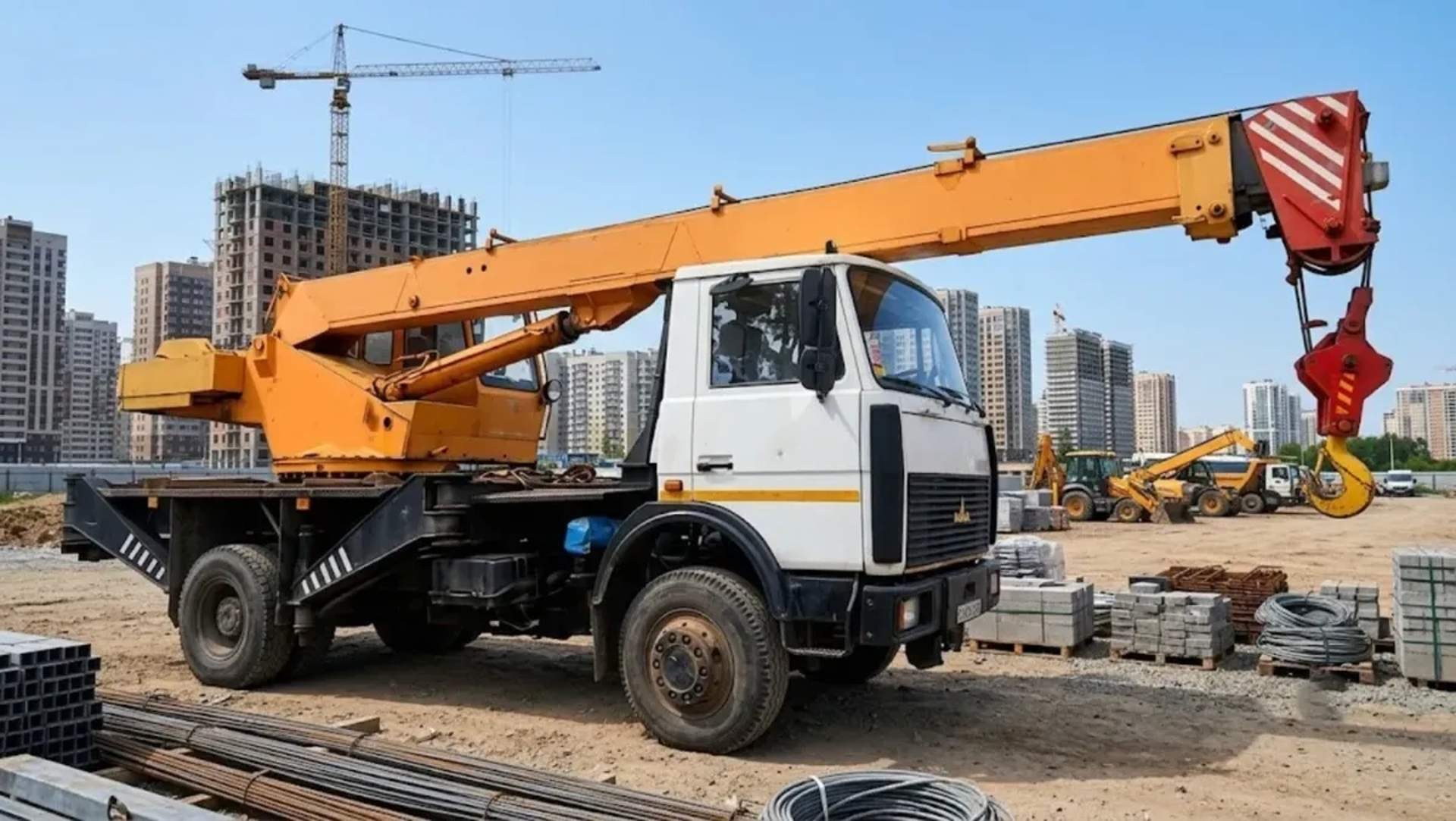 Автокран «Івановець» на базі МАЗ