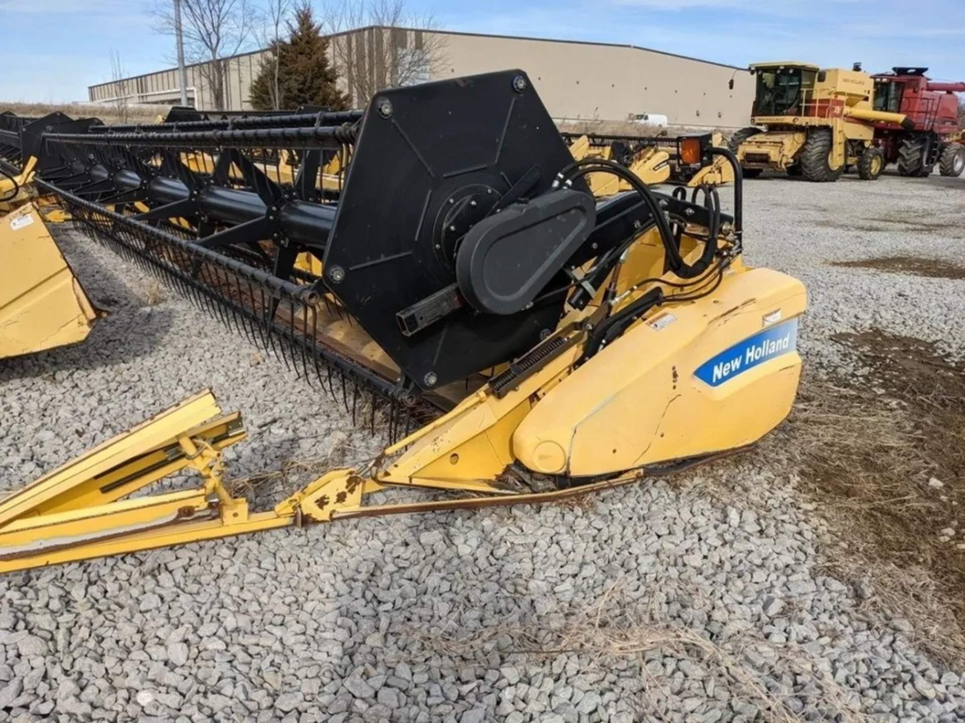 Жниварка New Holland 74C для збирання сої, гороху